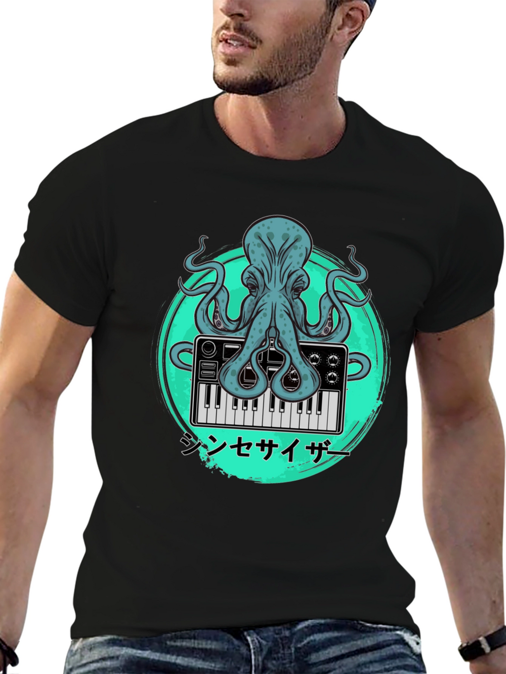 Octopus Synthesizer Graphic Tee
