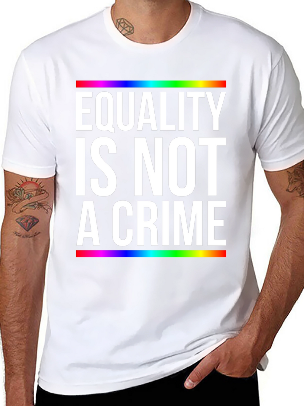 Equality Is Not a Crime Pride T-Shirt