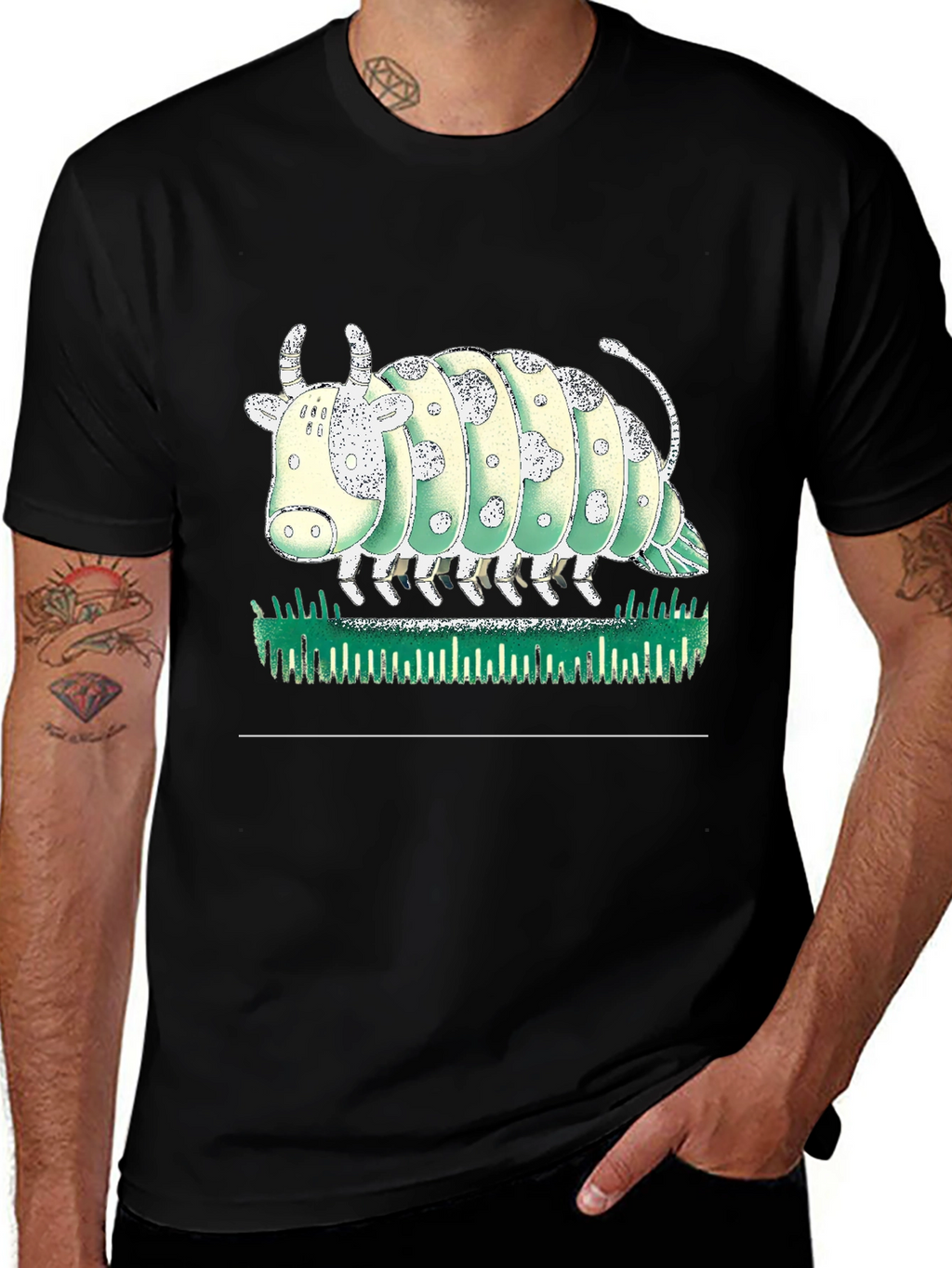 Cowterpillar T-Shirt - Unique Graphic Tee