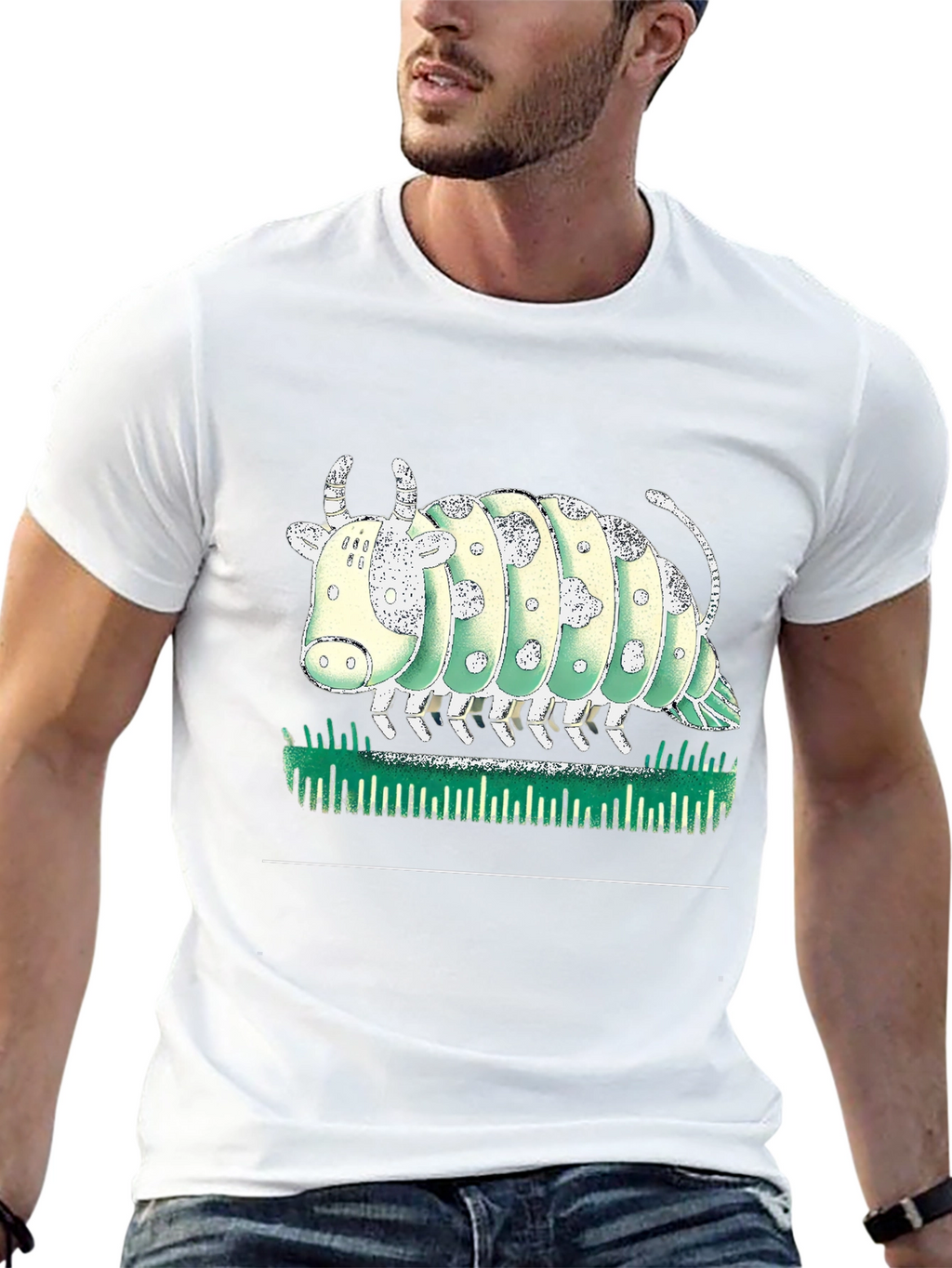 Cowterpillar T-Shirt - Unique Graphic Tee