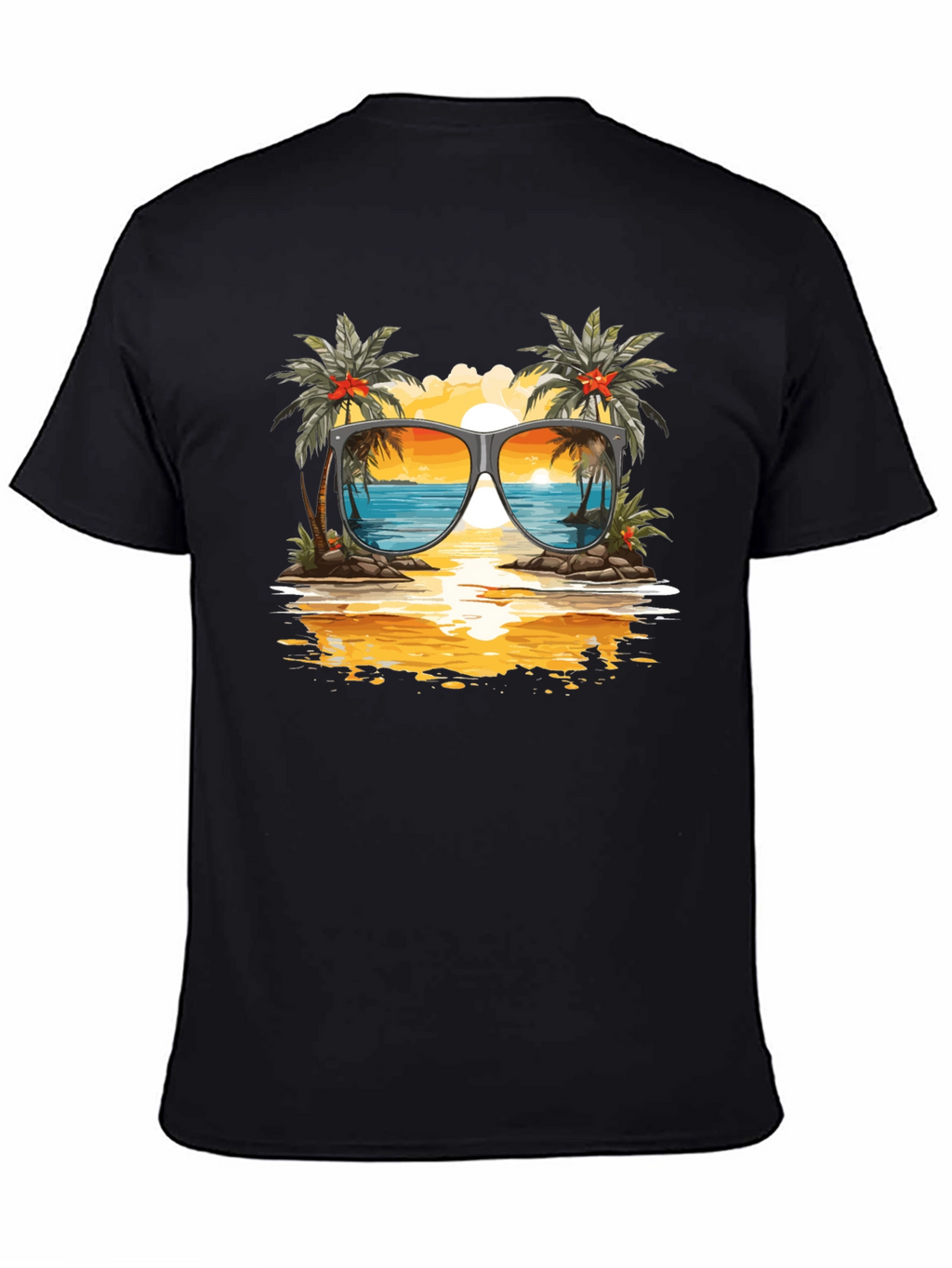 Sunset Beach Sunglasses T-Shirt