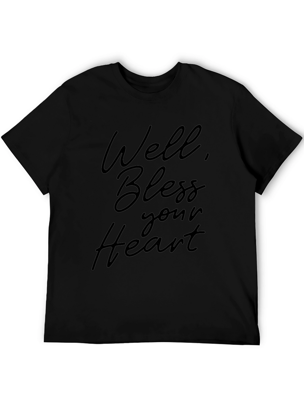 Well Bless Your Heart Black Graphic Tee