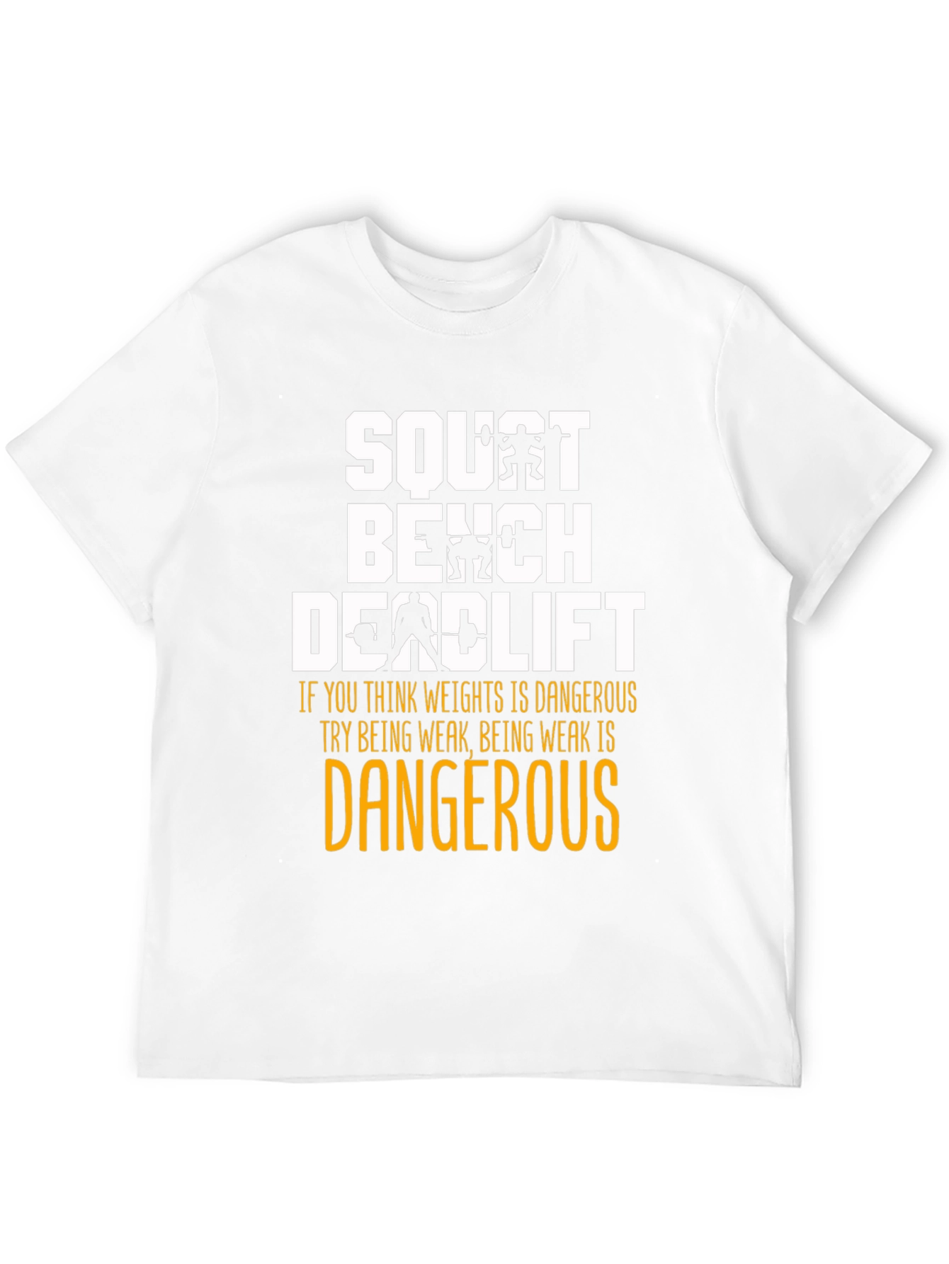 Squat Bench Deadlift Weightlifting T-Shirt