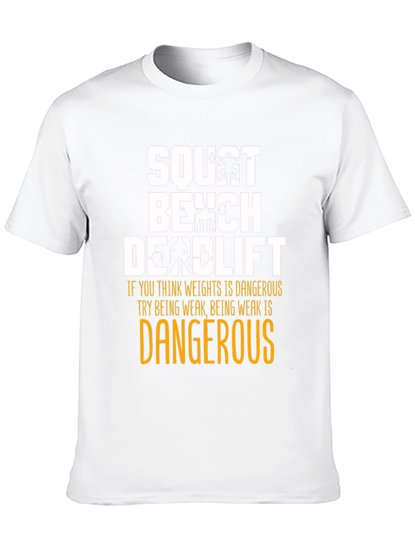 Squat Bench Deadlift Weightlifting T-Shirt