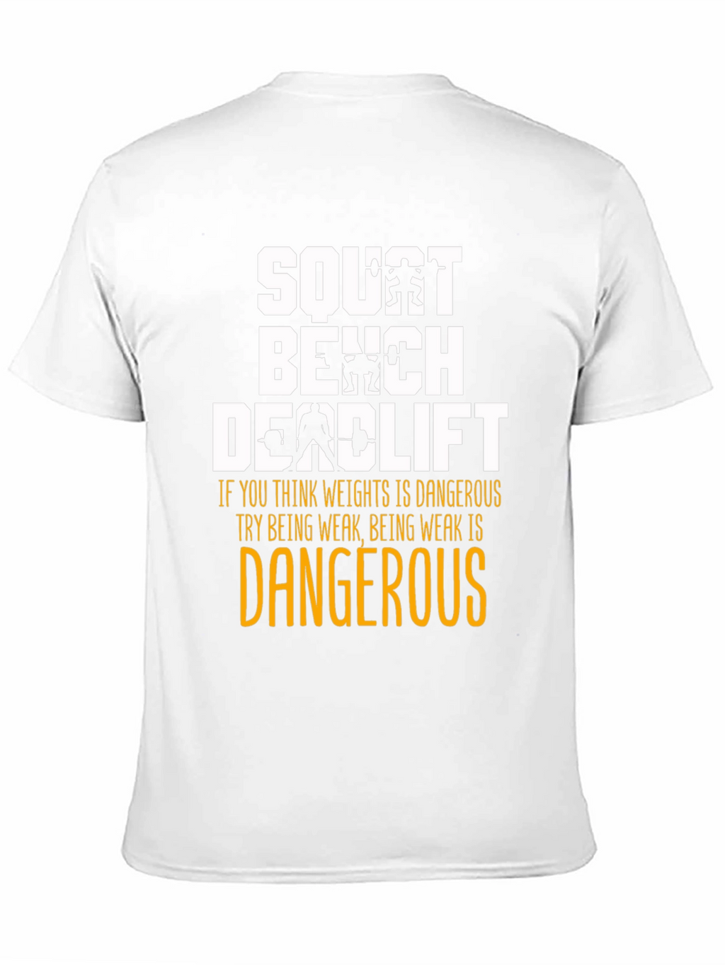 Squat Bench Deadlift Weightlifting T-Shirt