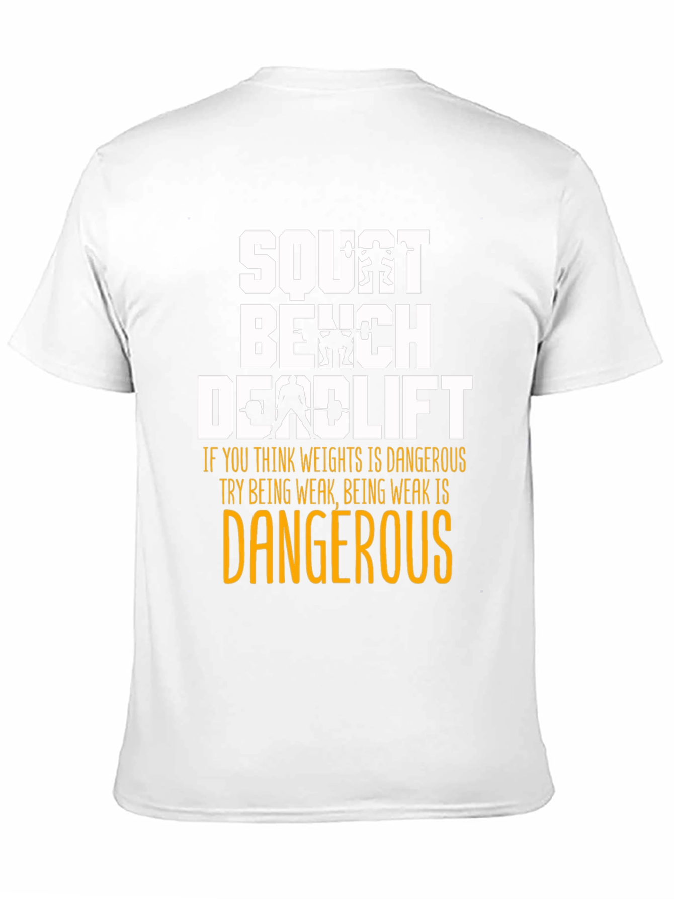 Squat Bench Deadlift Weightlifting T-Shirt