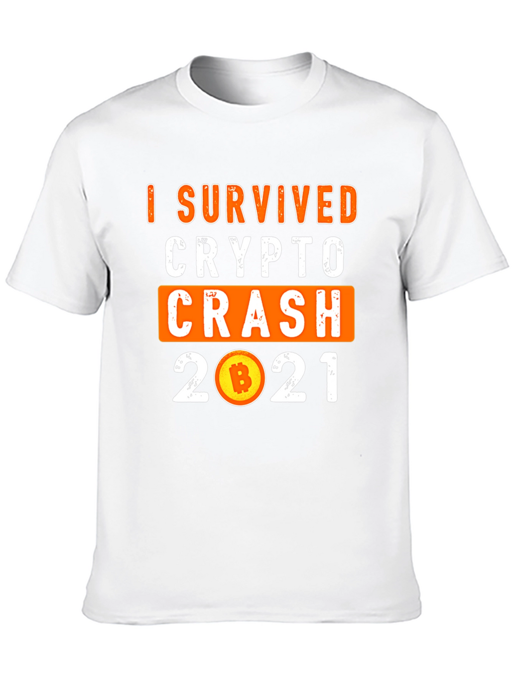 Crypto Crash 2021 Survivor T-Shirt