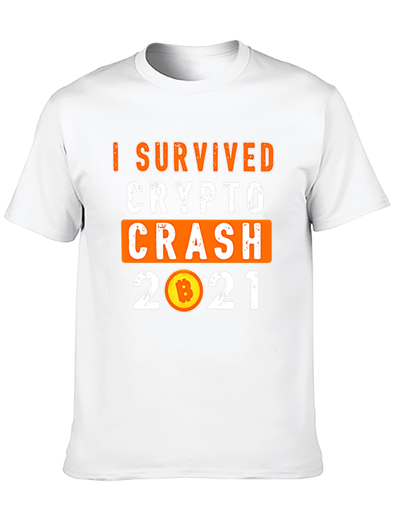 Crypto Crash 2021 Survivor T-Shirt