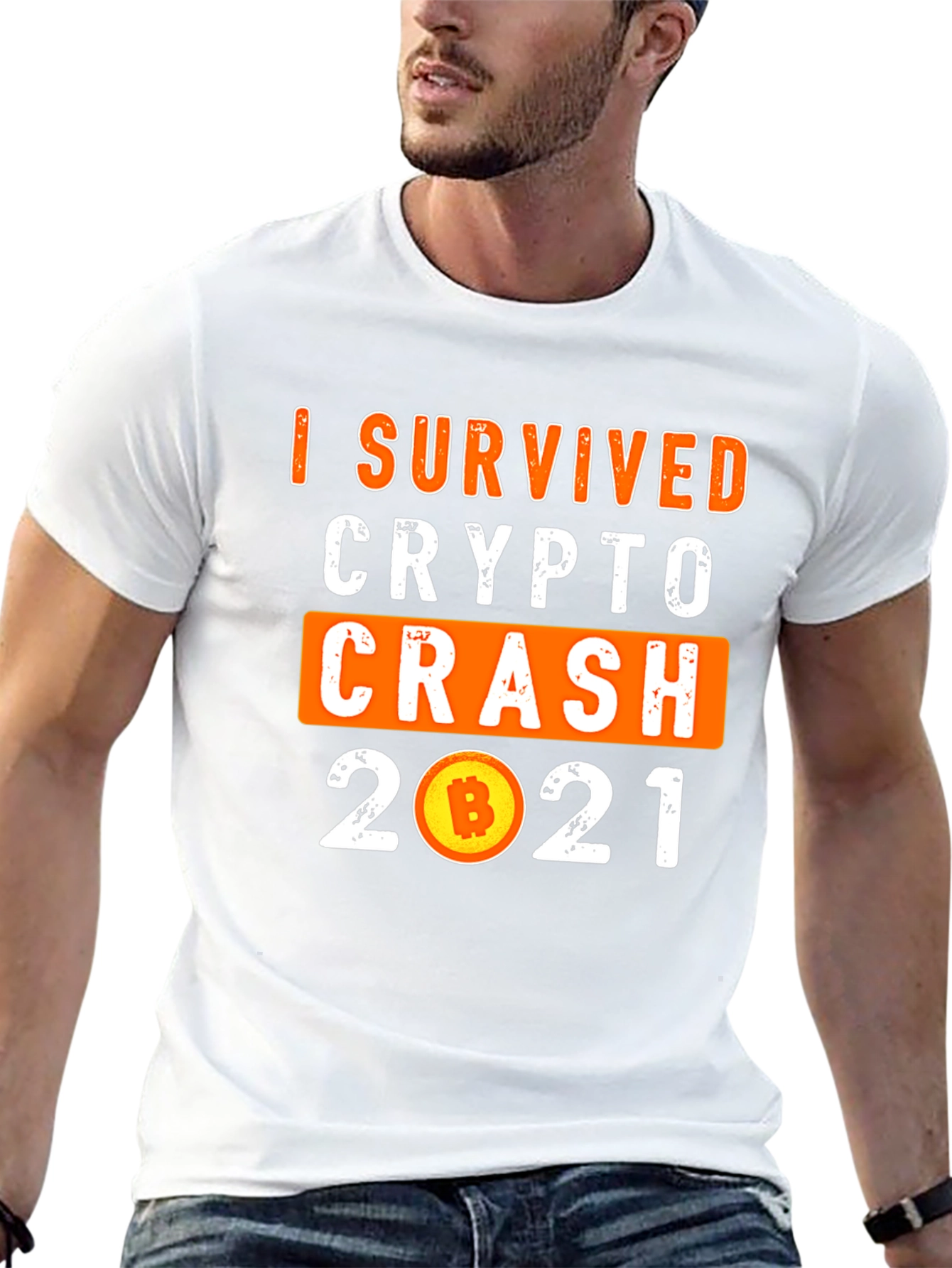 Crypto Crash 2021 Survivor T-Shirt