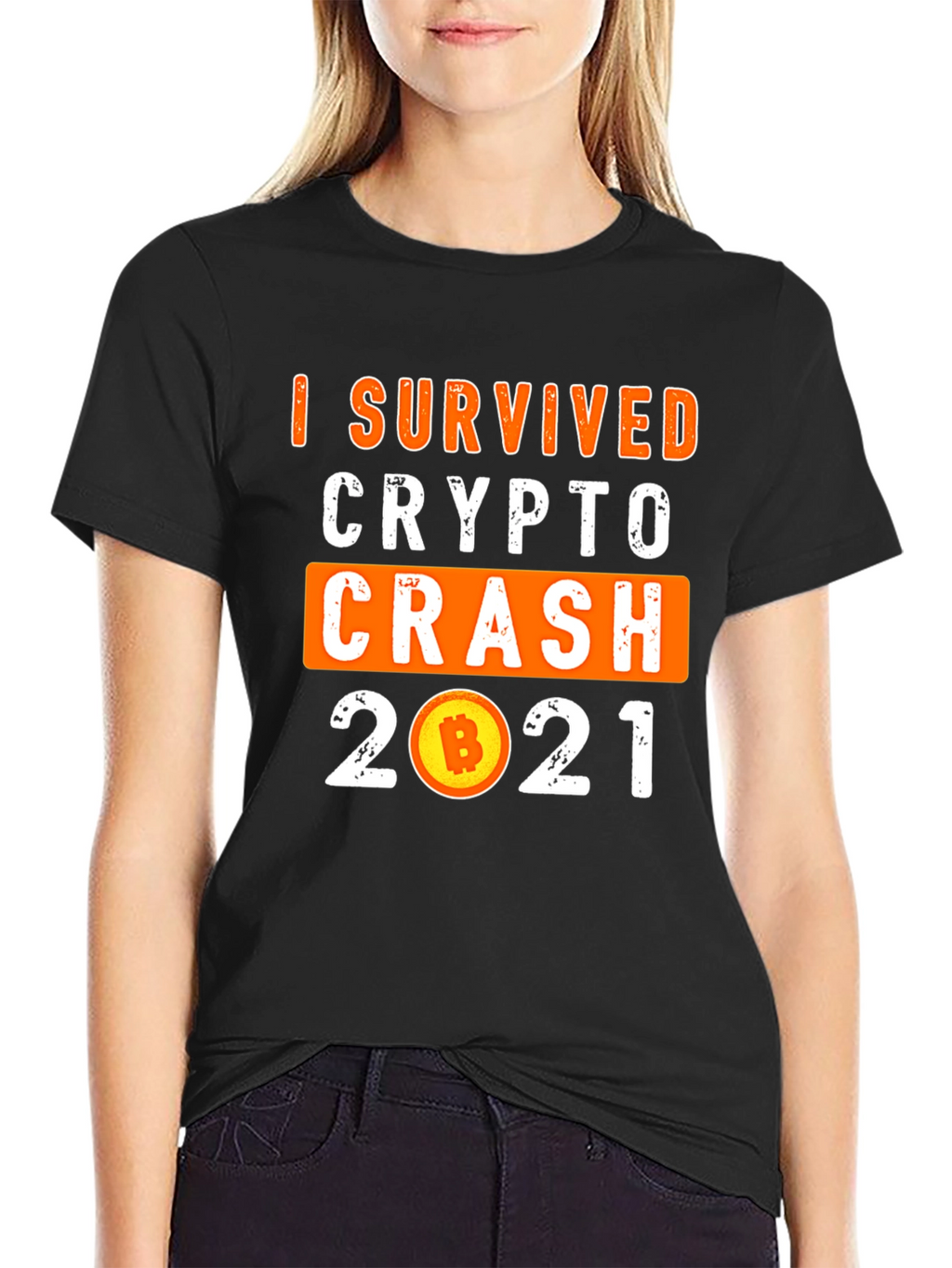 Crypto Crash 2021 Survivor T-Shirt