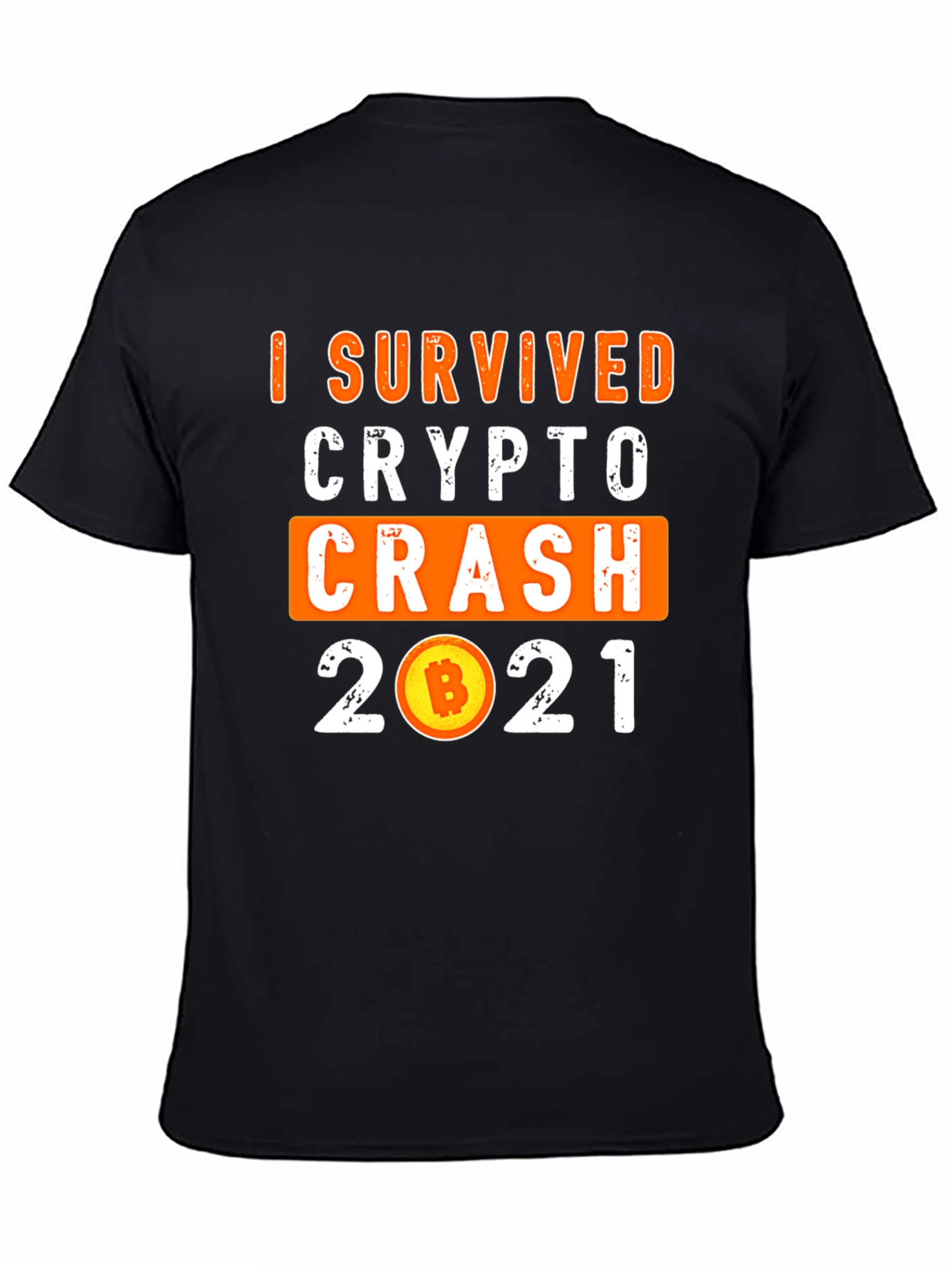 Crypto Crash 2021 Survivor T-Shirt