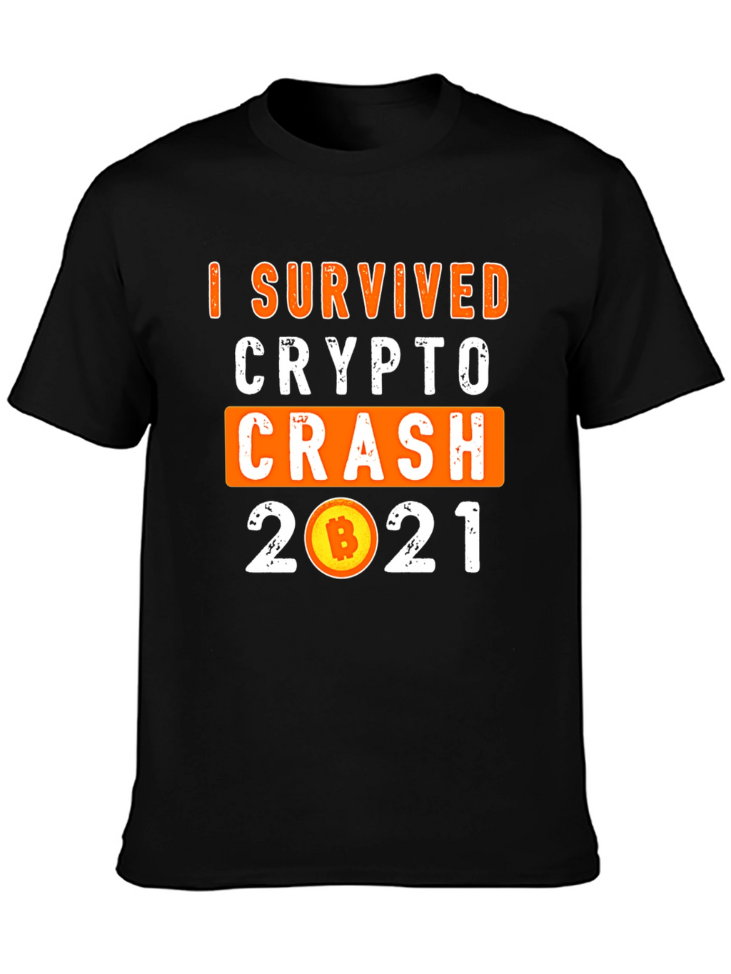 Crypto Crash 2021 Survivor T-Shirt