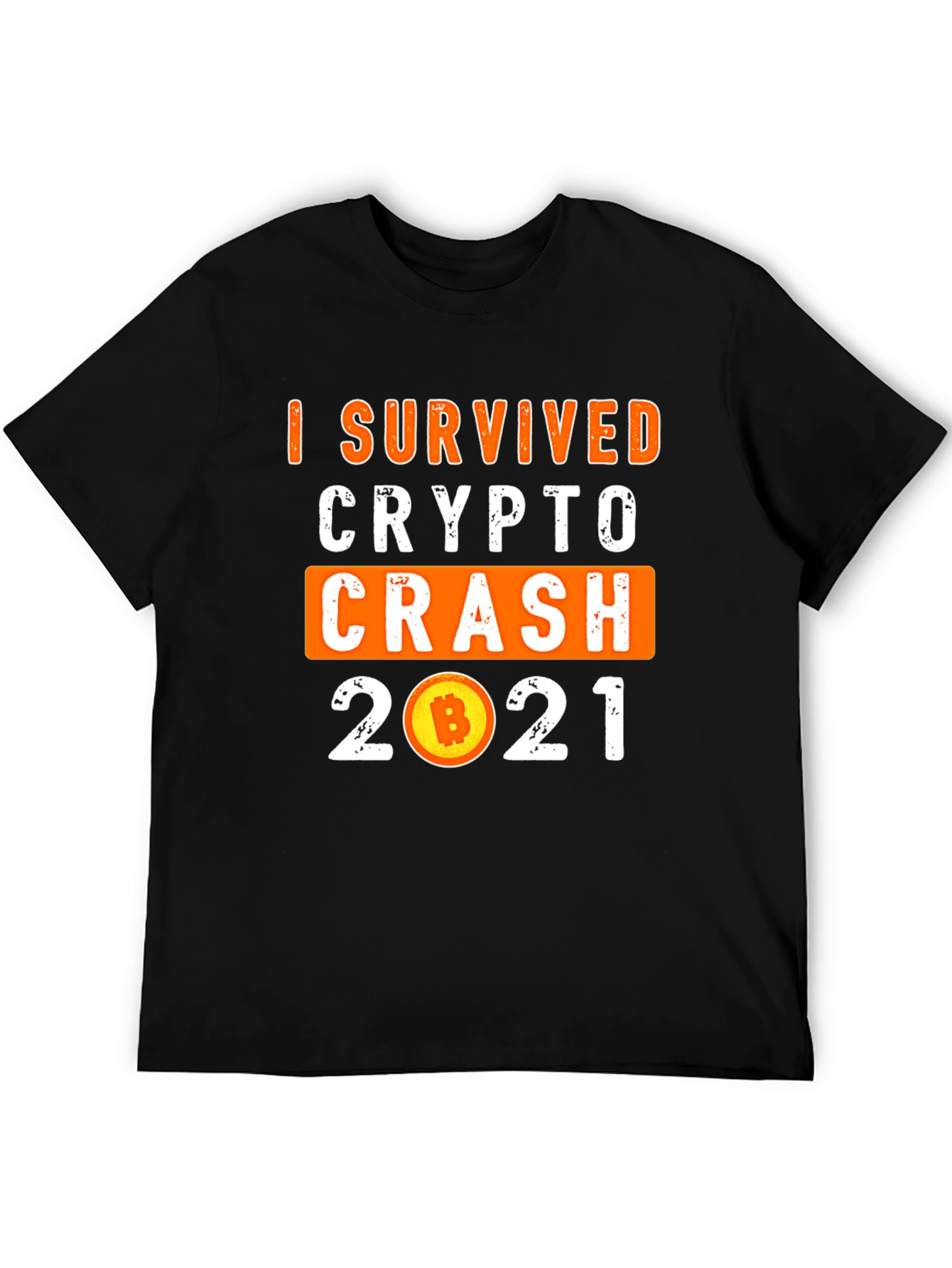 Crypto Crash 2021 Survivor T-Shirt