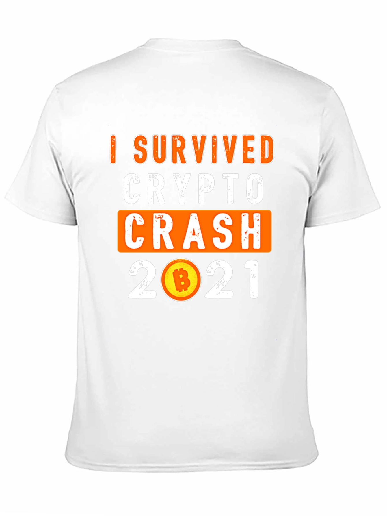 Crypto Crash 2021 Survivor T-Shirt
