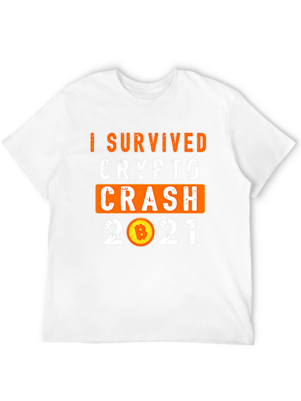 Crypto Crash 2021 Survivor T-Shirt