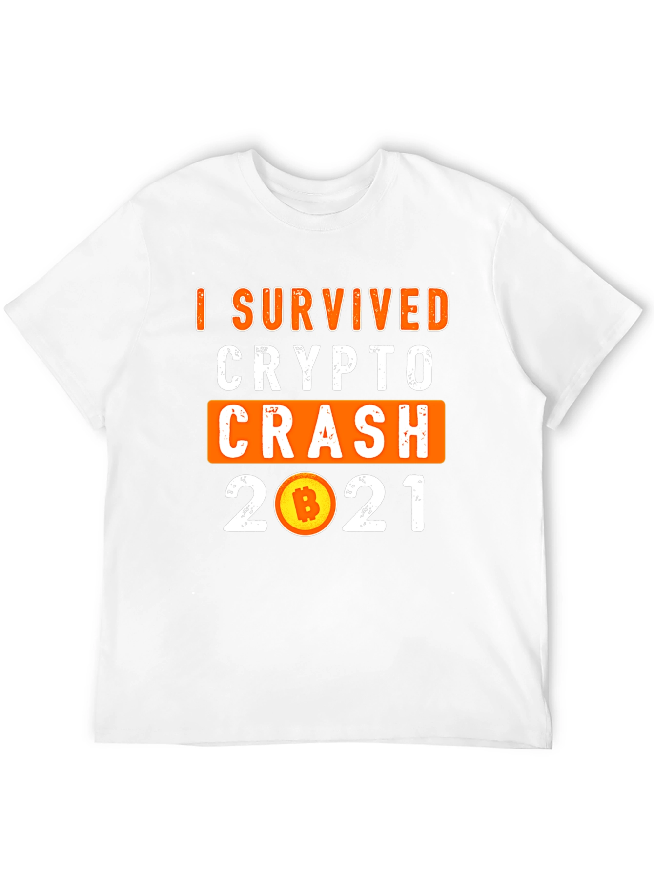 Crypto Crash 2021 Survivor T-Shirt