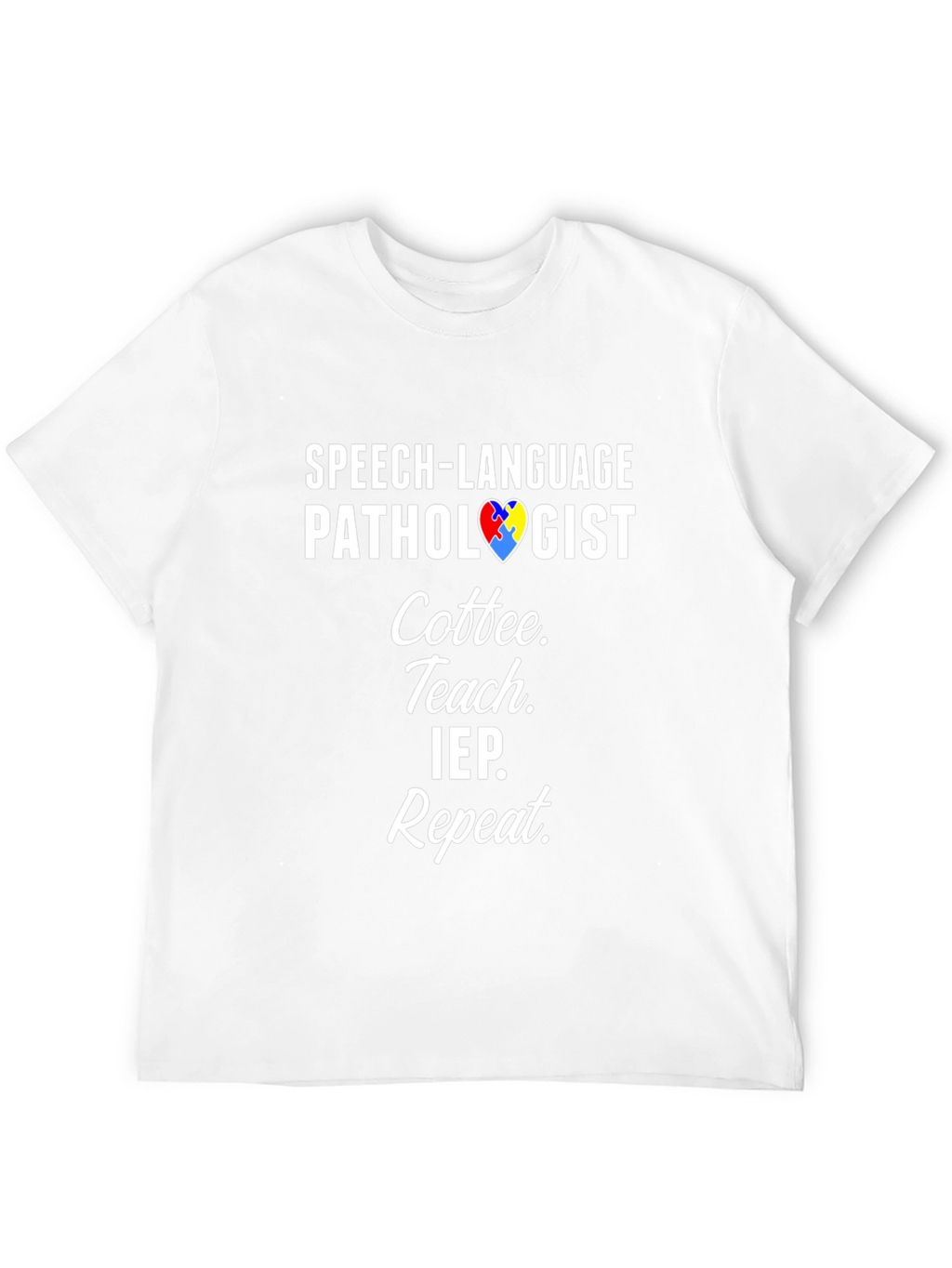 Speech Language Pathologist Autism Awareness T-Shirt