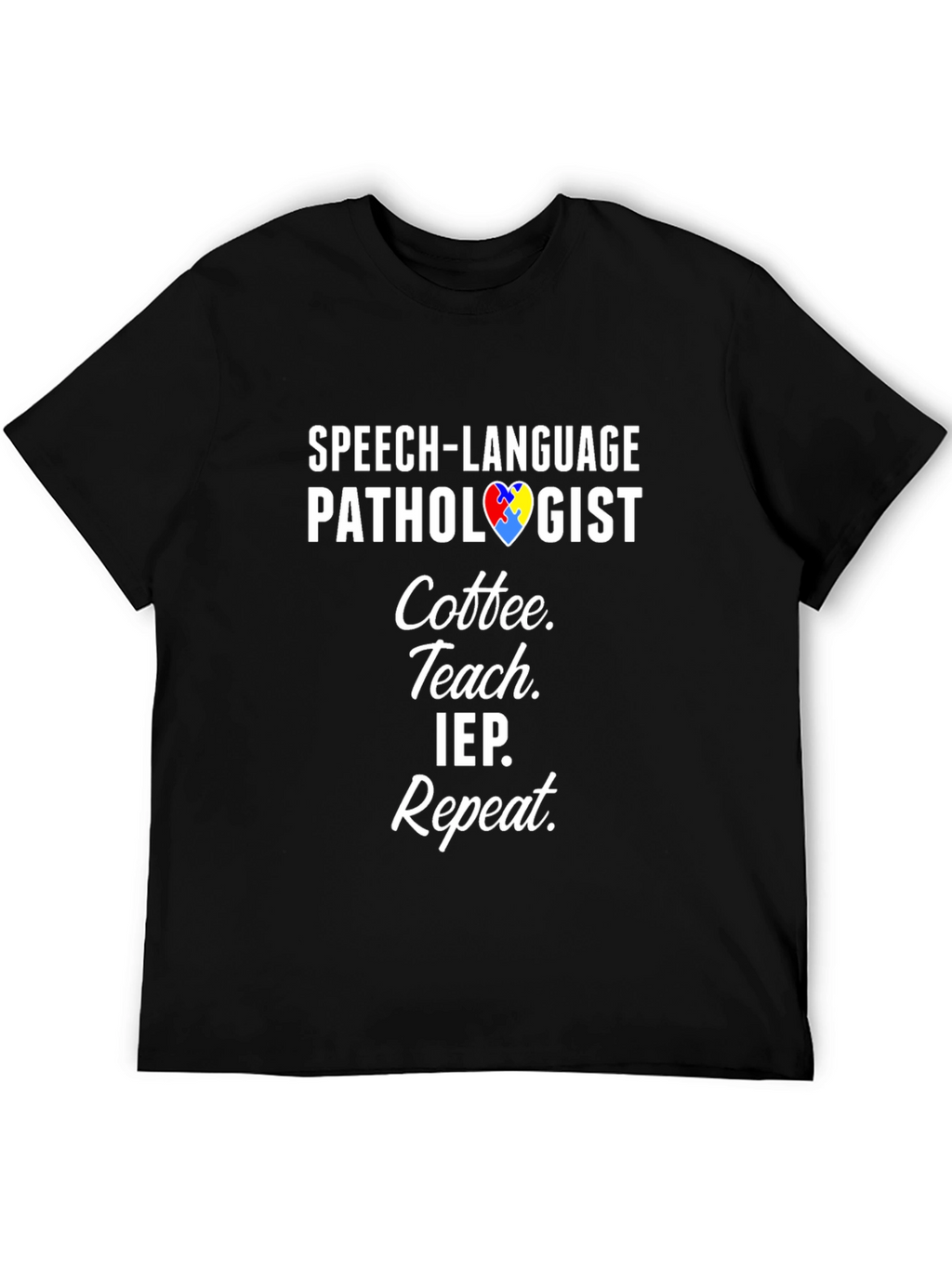 Speech Language Pathologist Autism Awareness T-Shirt