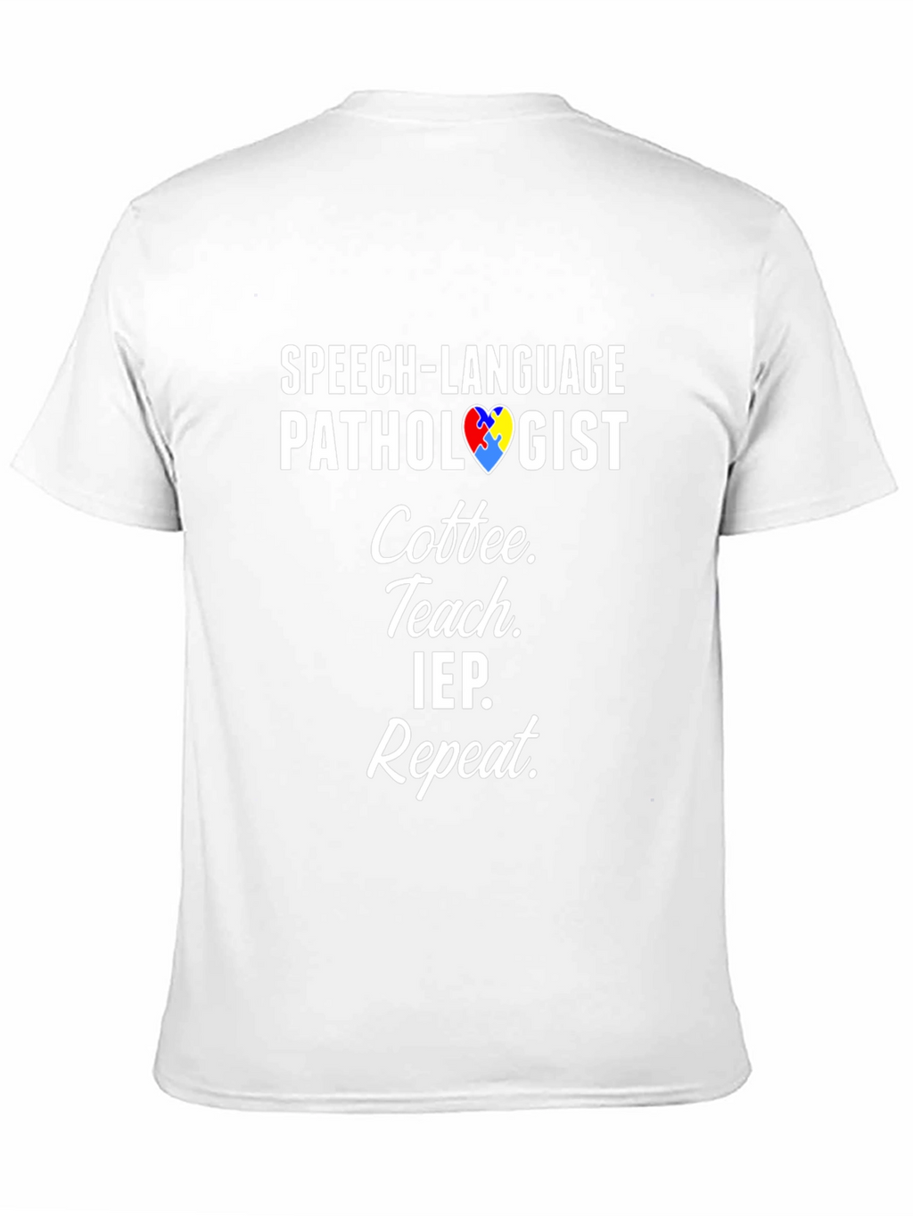 Speech Language Pathologist Autism Awareness T-Shirt