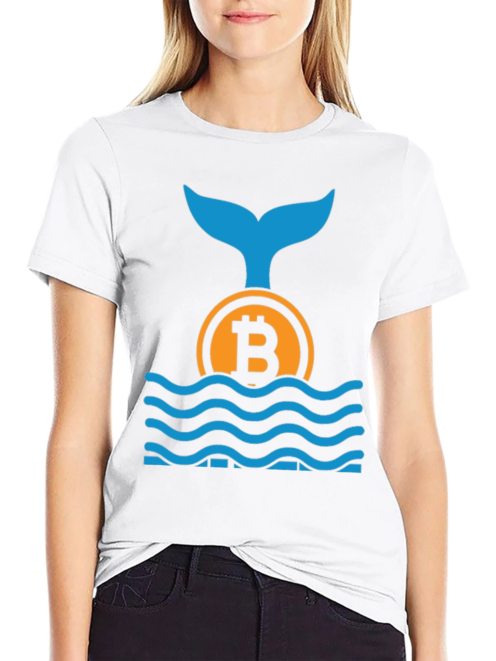 Bitcoin Whale T-Shirt - Crypto Trader Apparel
