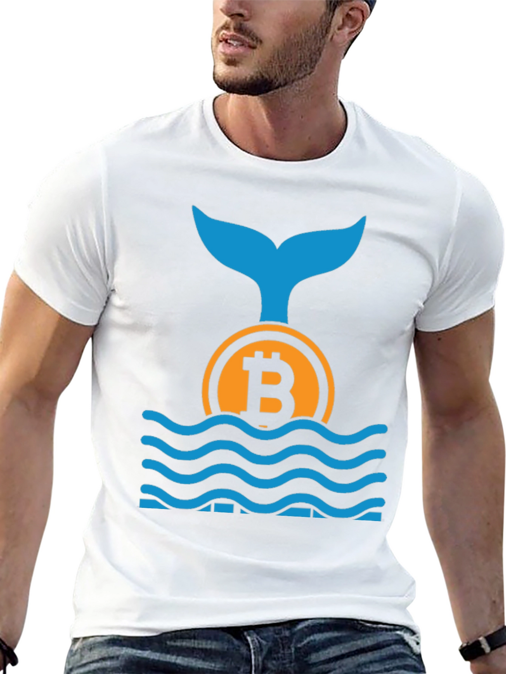 Bitcoin Whale T-Shirt - Crypto Trader Apparel