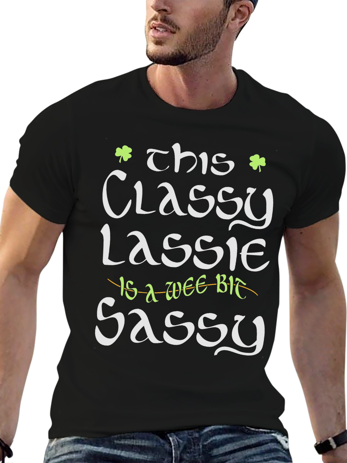 Classy Lassie Graphic Tee - St. Patricks Day T-Shirt