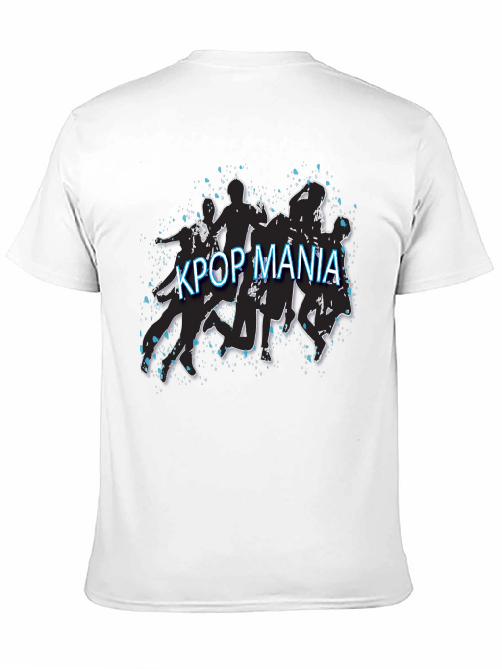 Kpop Mania Black Graphic Tee