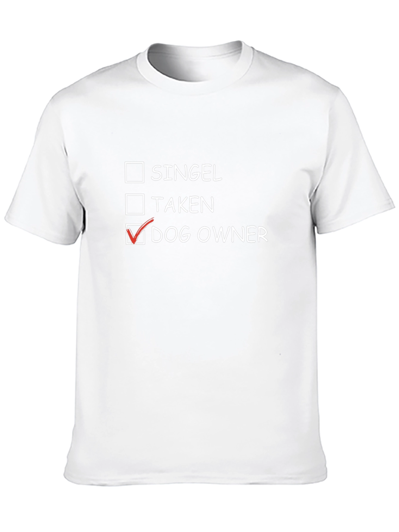 Dog Owner T-Shirt - Black Cotton Tee