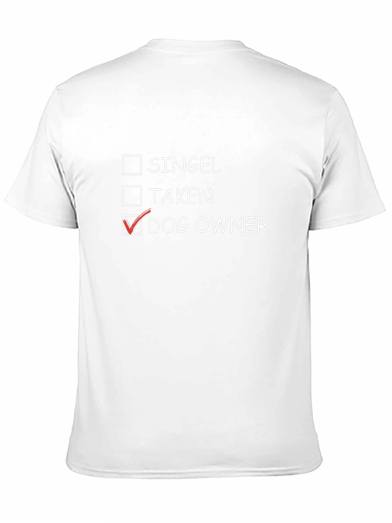 Dog Owner T-Shirt - Black Cotton Tee