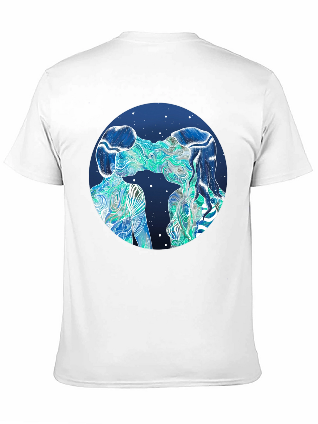 Abstract Lovers Graphic T-Shirt