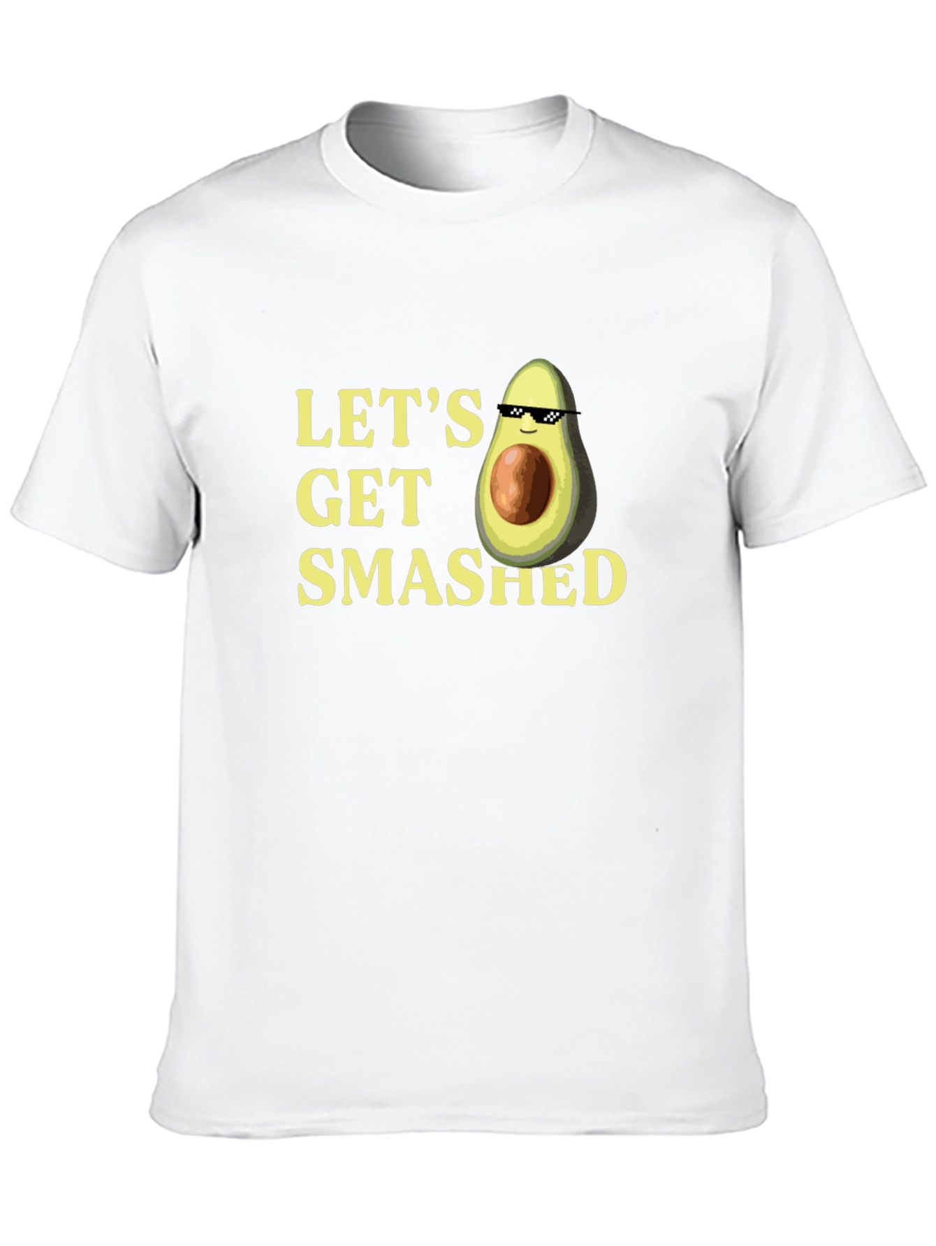 Lets Get Smashed Avocado T-Shirt