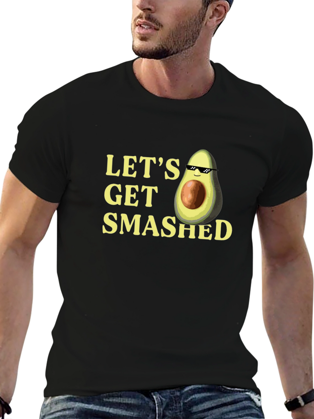 Lets Get Smashed Avocado T-Shirt