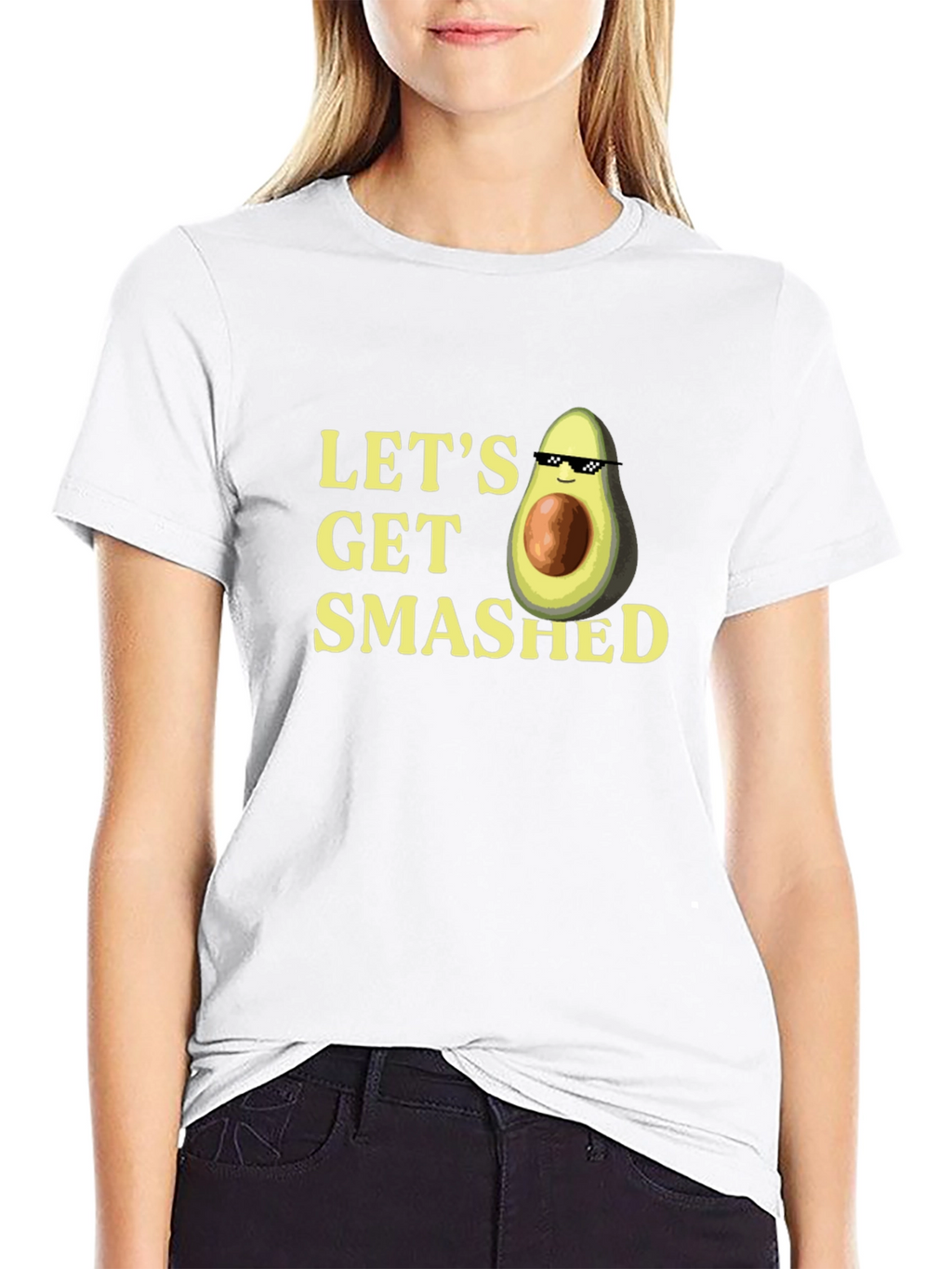 Lets Get Smashed Avocado T-Shirt