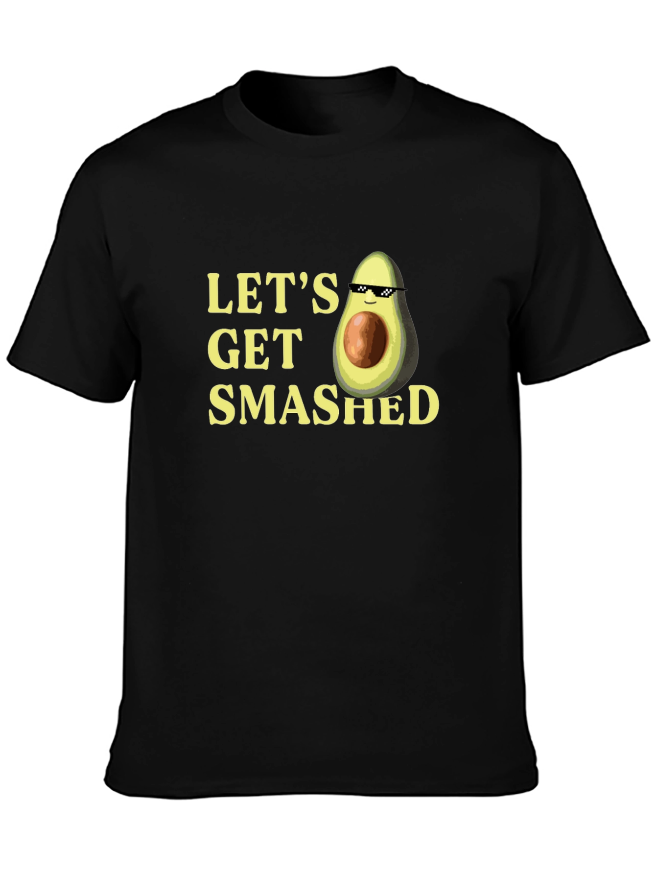 Lets Get Smashed Avocado T-Shirt