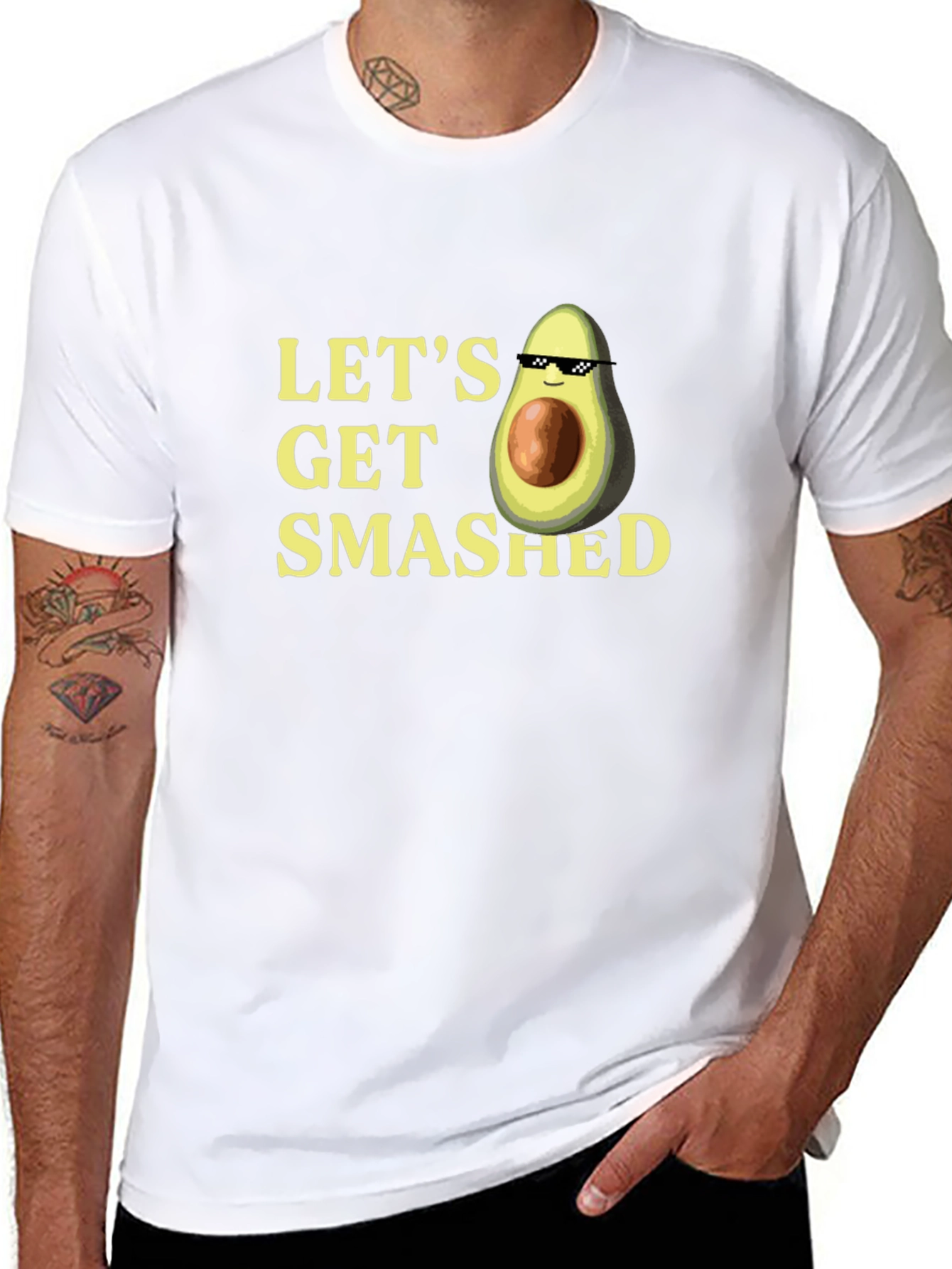 Lets Get Smashed Avocado T-Shirt