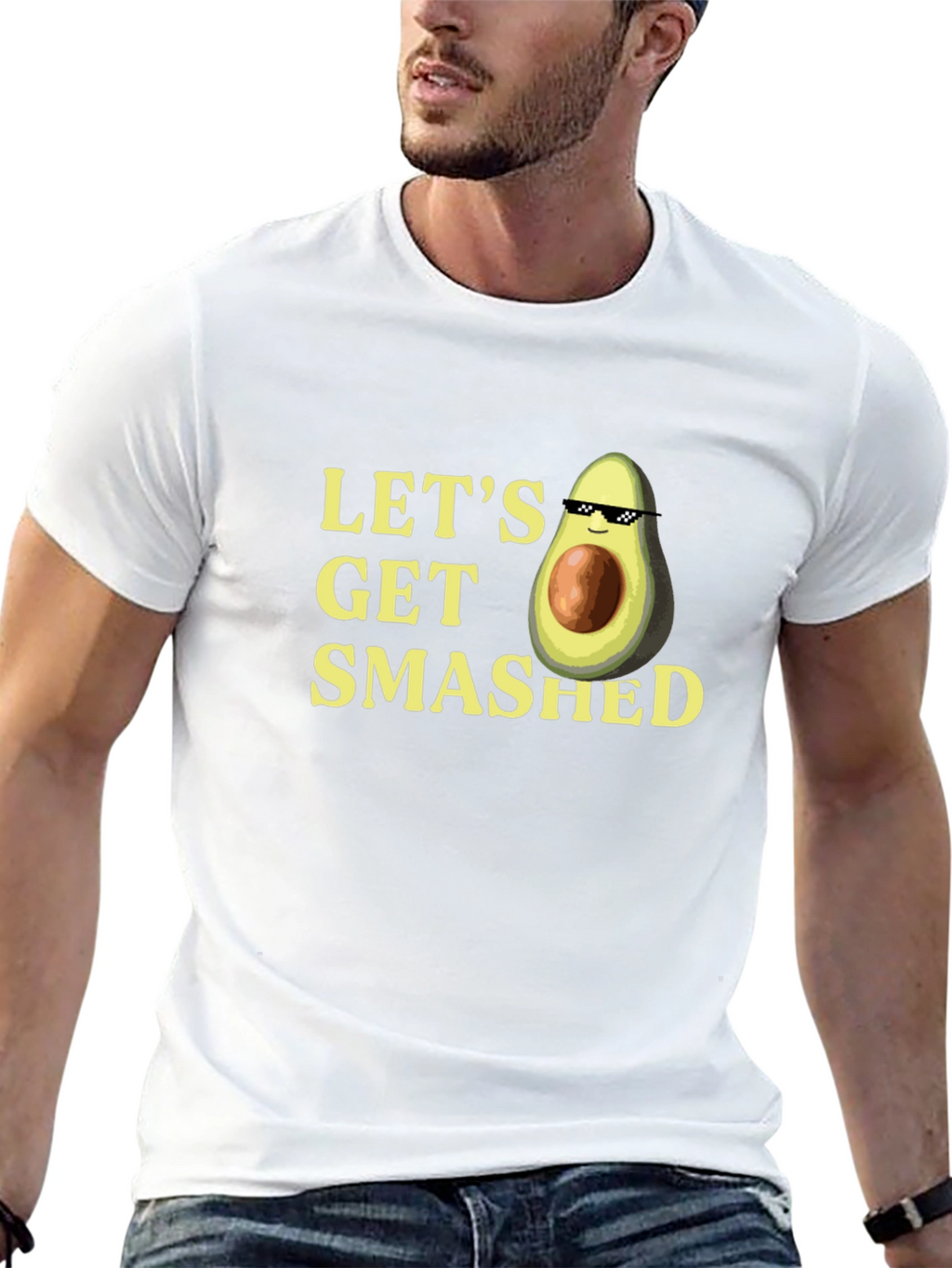 Lets Get Smashed Avocado T-Shirt