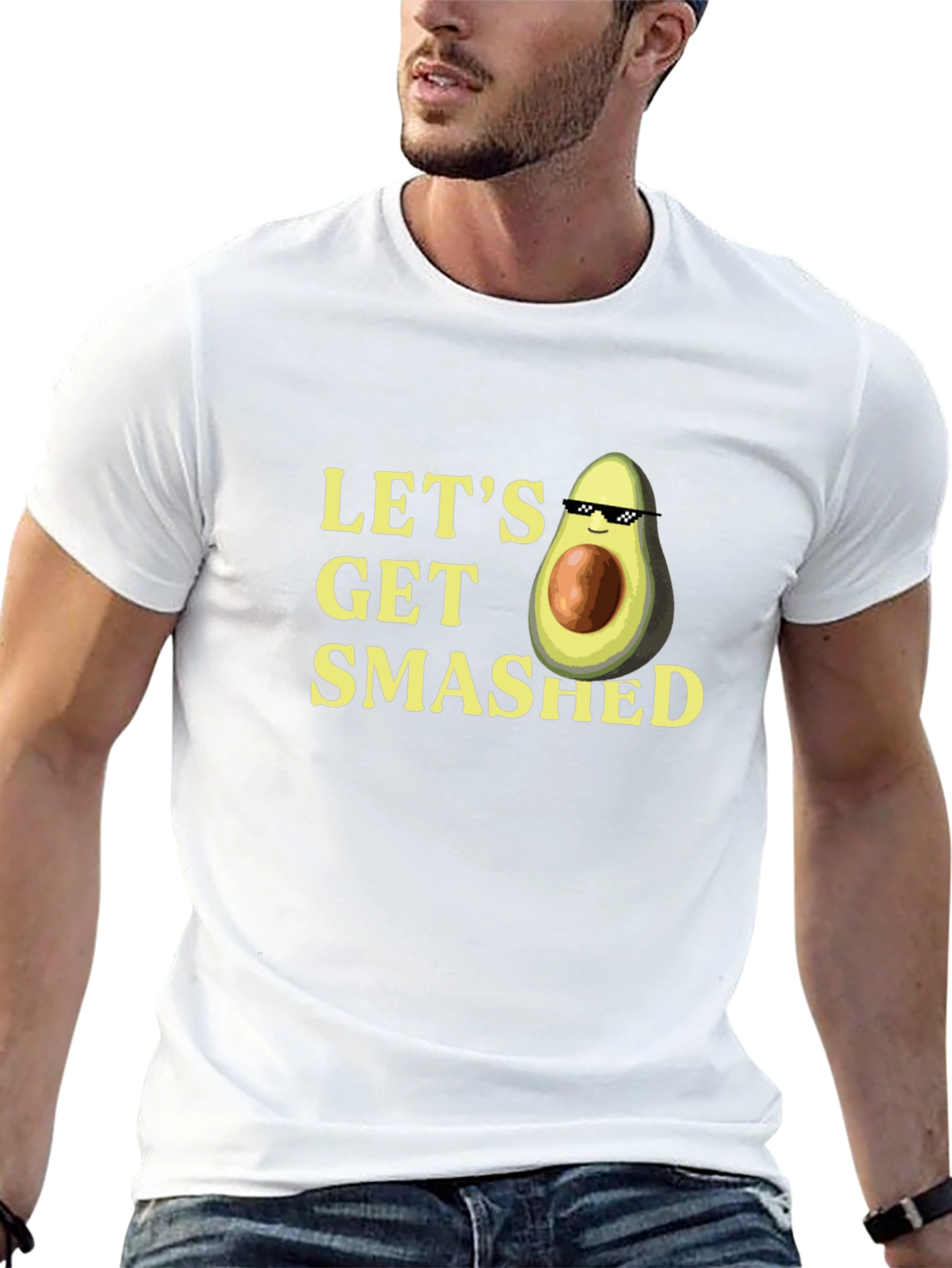 Lets Get Smashed Avocado T-Shirt