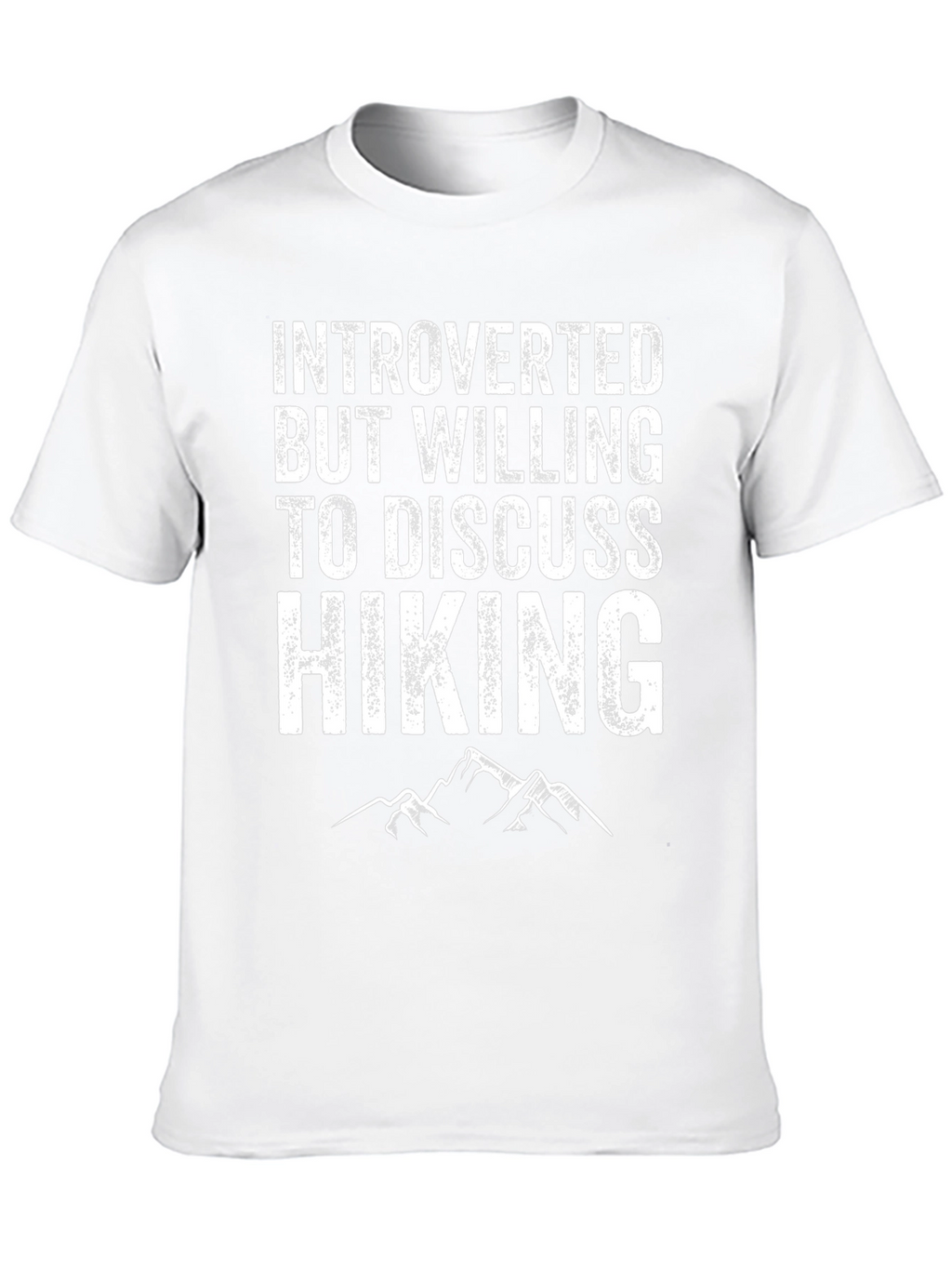 Introverted Hiking Graphic T-Shirt