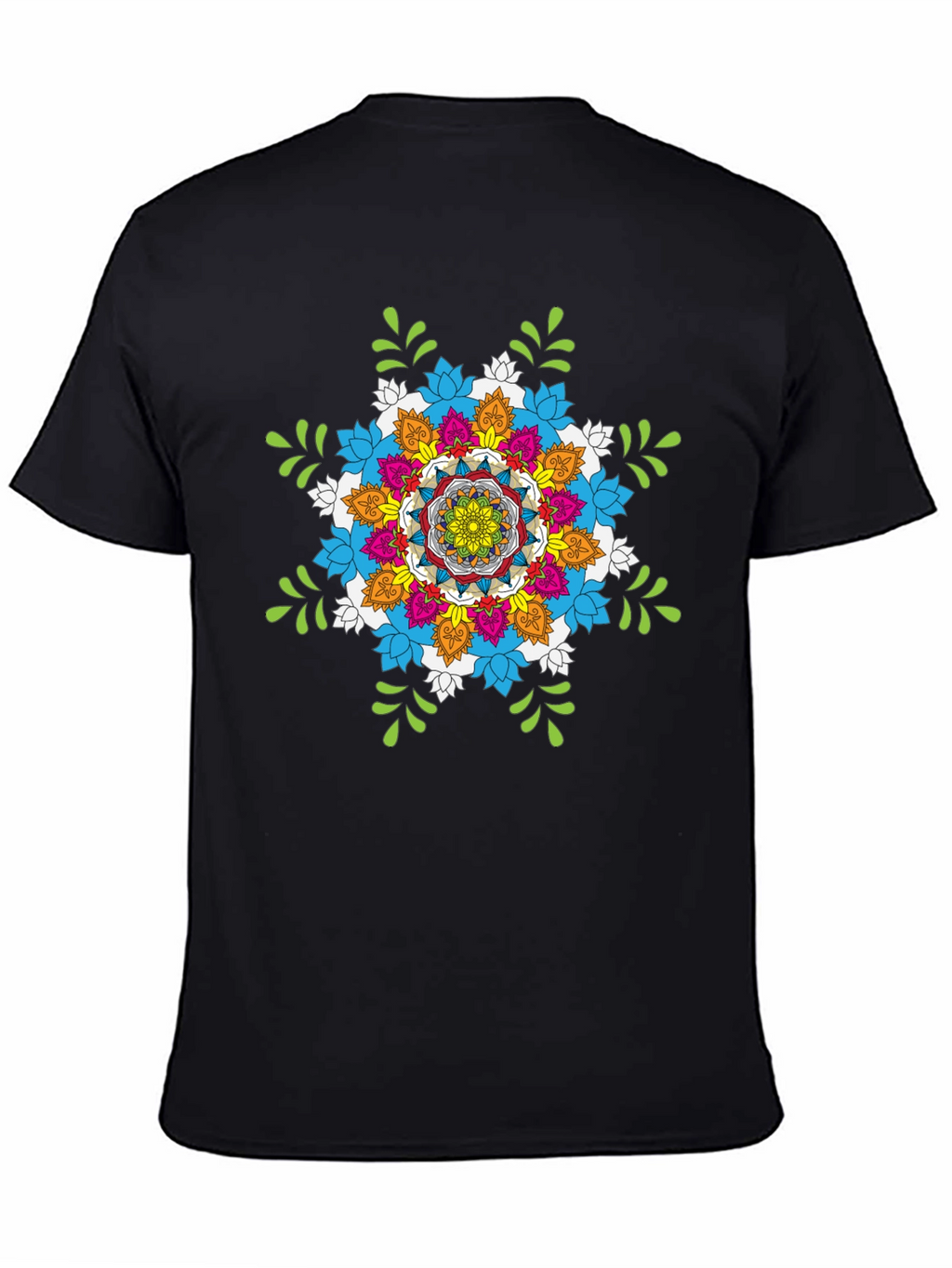 Vibrant Mandala Graphic T-Shirt