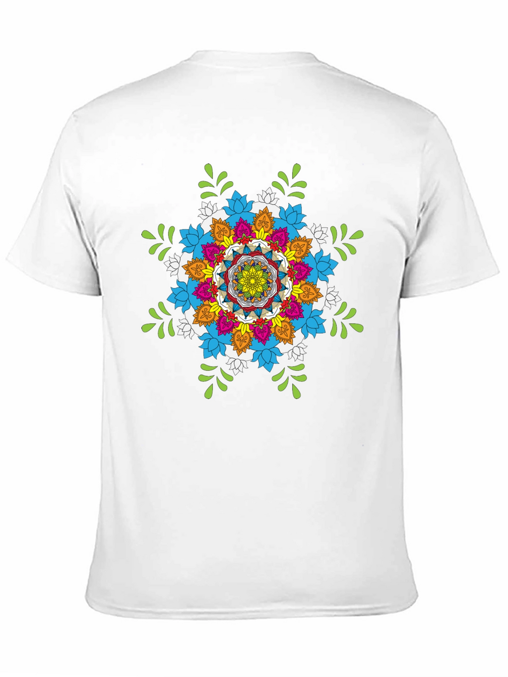 Vibrant Mandala Graphic T-Shirt