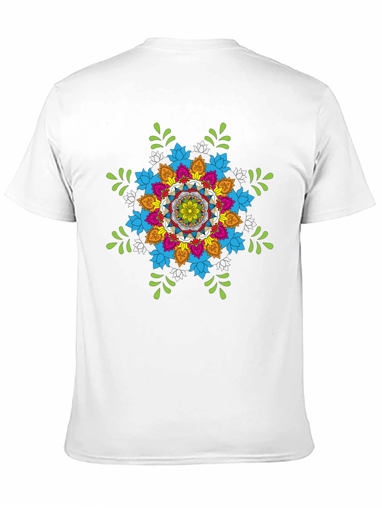 Vibrant Mandala Graphic T-Shirt