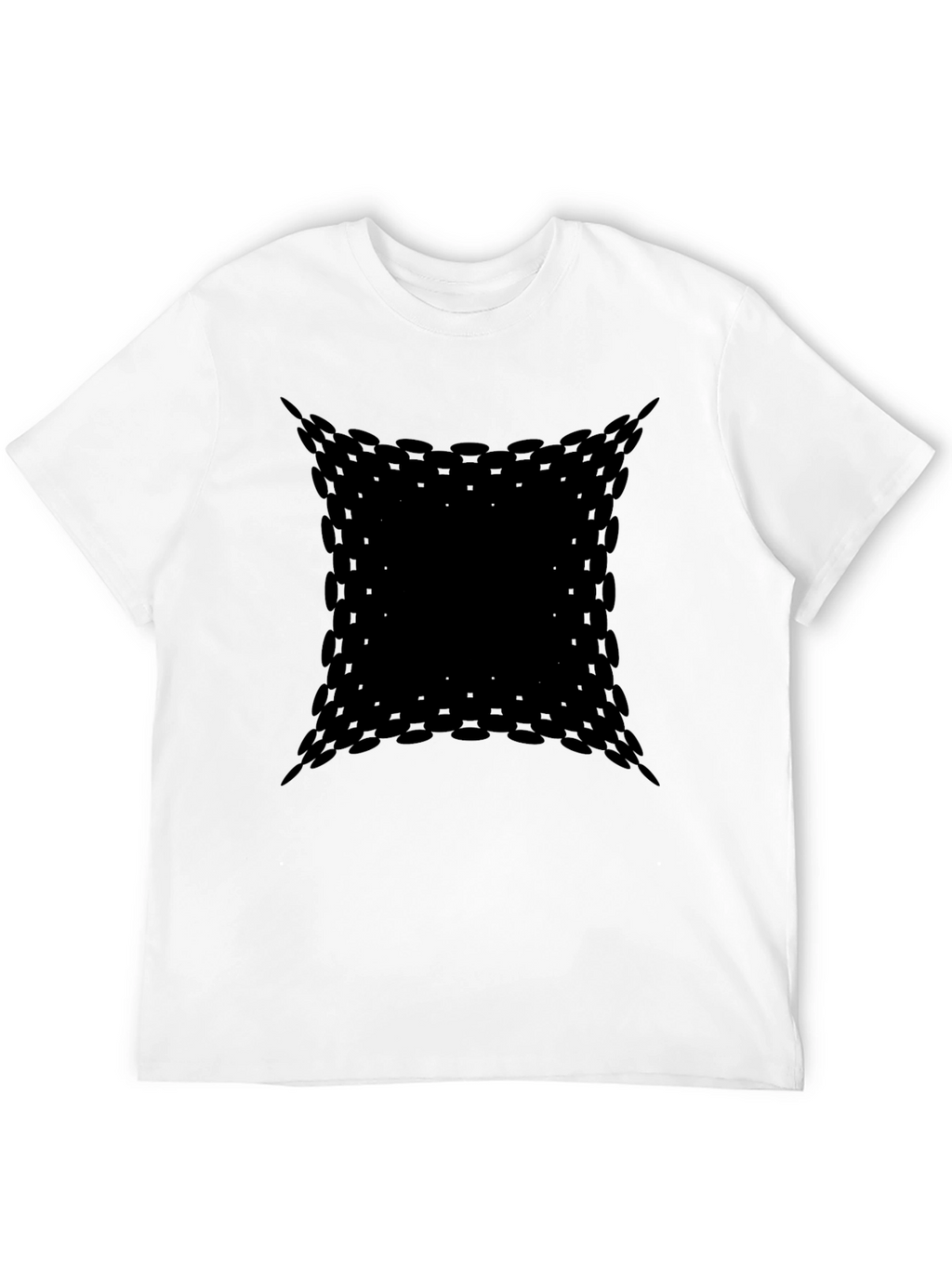 Modern Black Pattern Tee