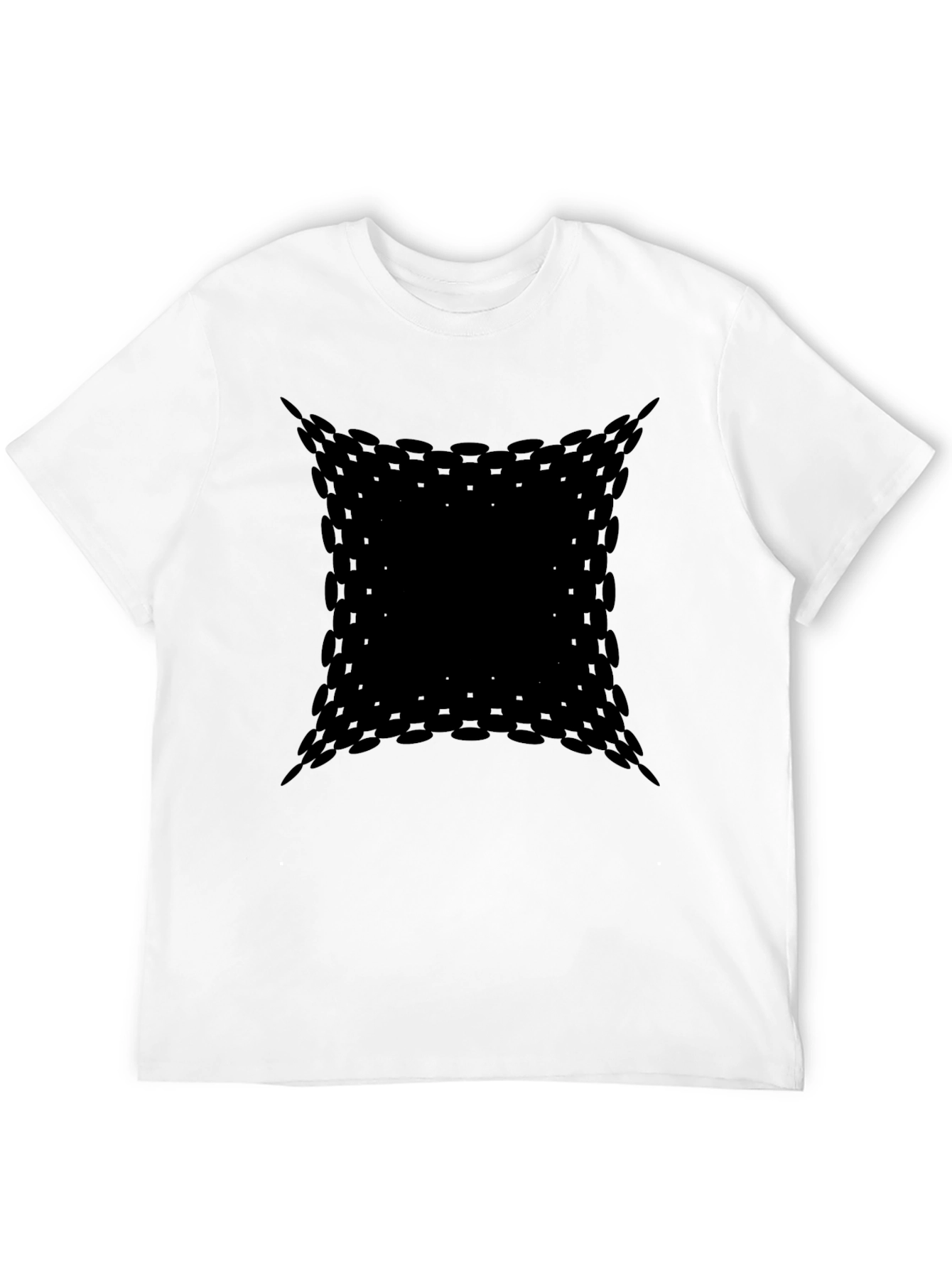 Modern Black Pattern Tee