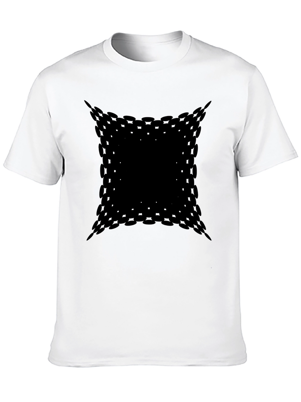 Modern Black Pattern Tee
