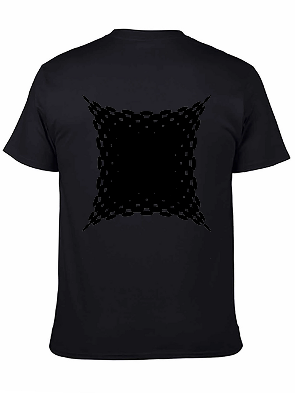 Modern Black Pattern Tee