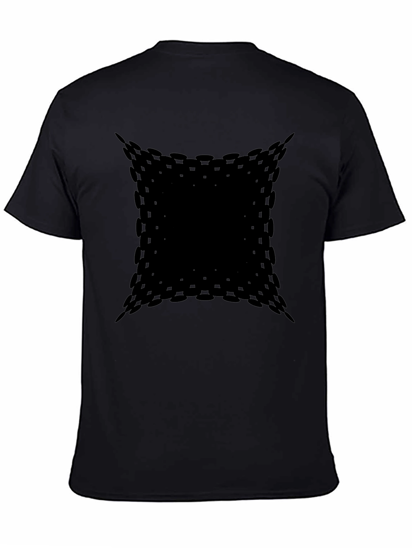 Modern Black Pattern Tee