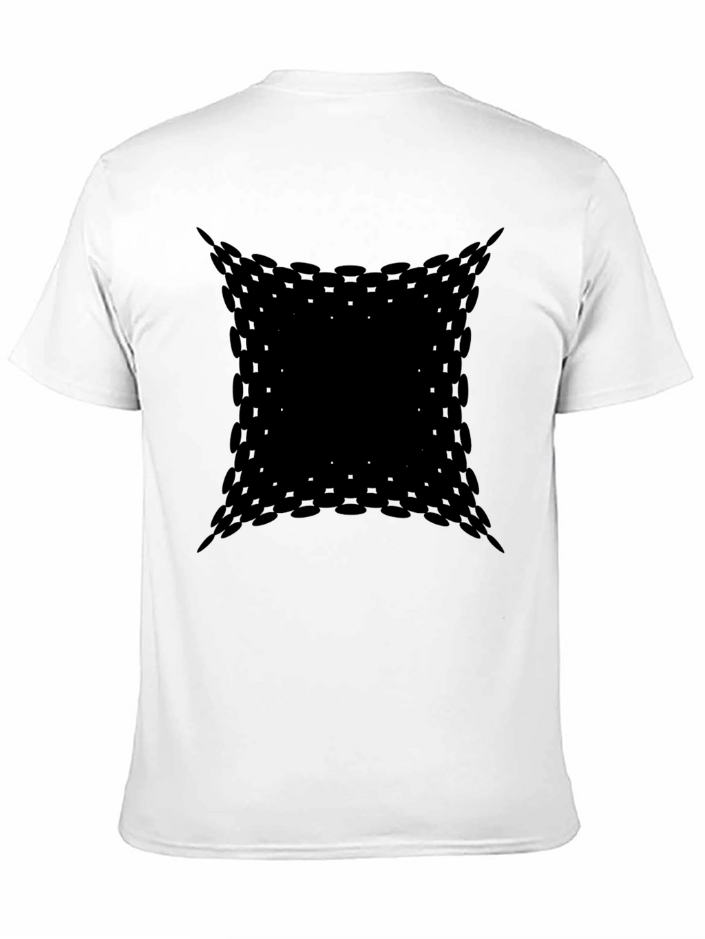 Modern Black Pattern Tee