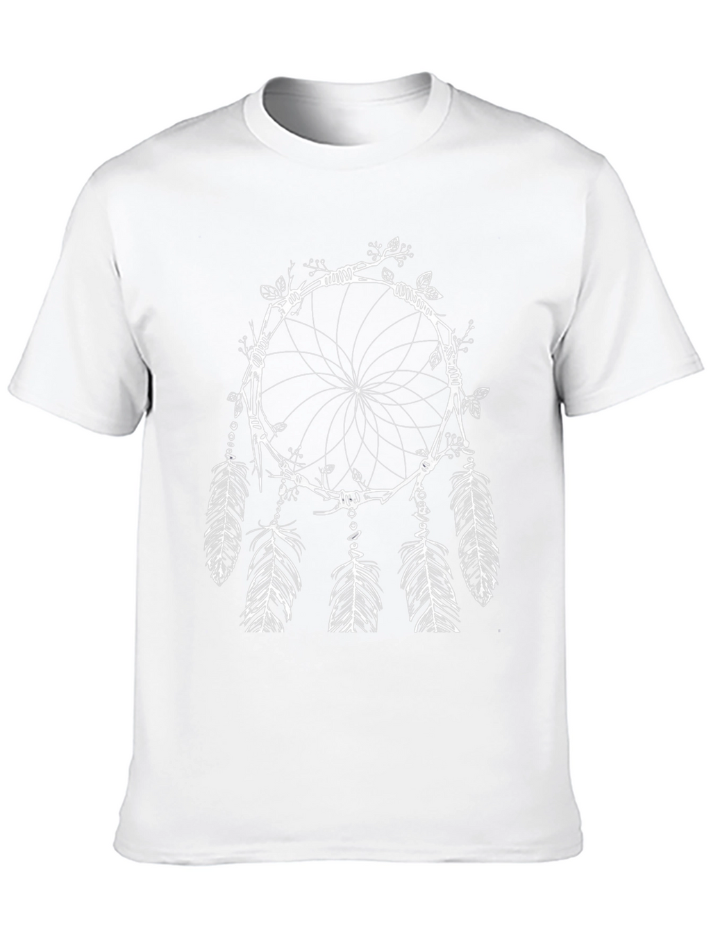 Dreamcatcher T-Shirt Bohemian Feather Graphic Tee