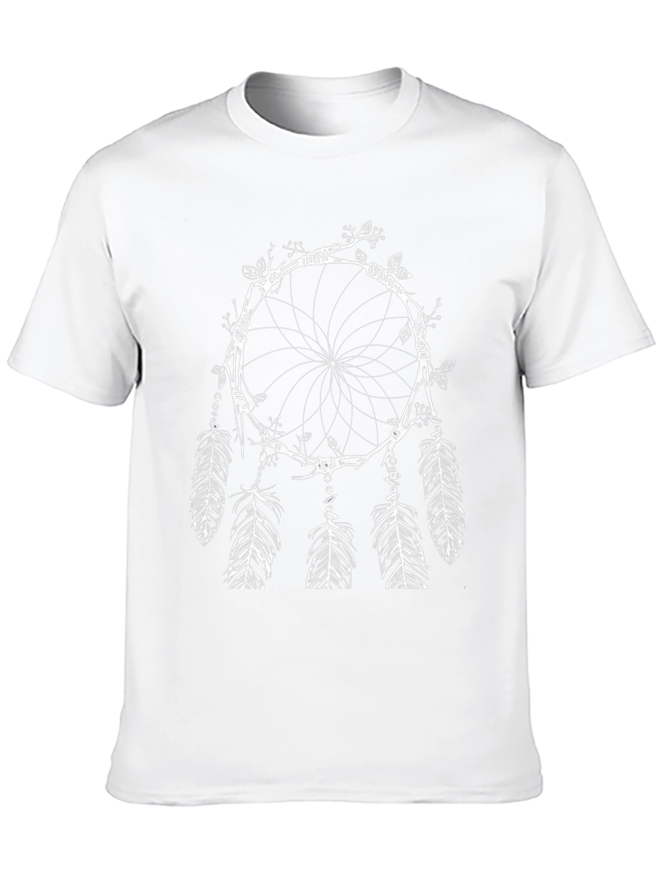Dreamcatcher T-Shirt Bohemian Feather Graphic Tee