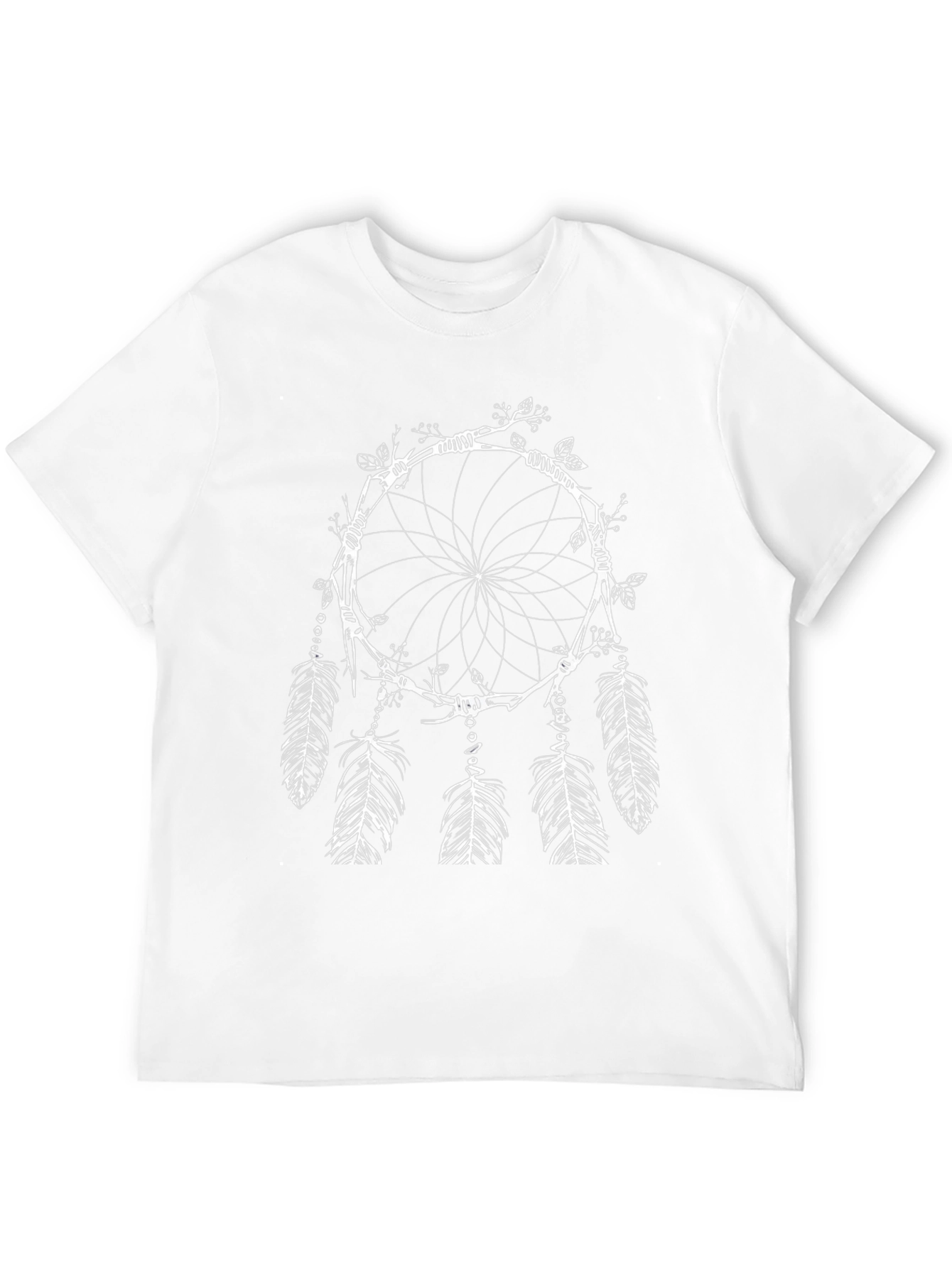 Dreamcatcher T-Shirt Bohemian Feather Graphic Tee